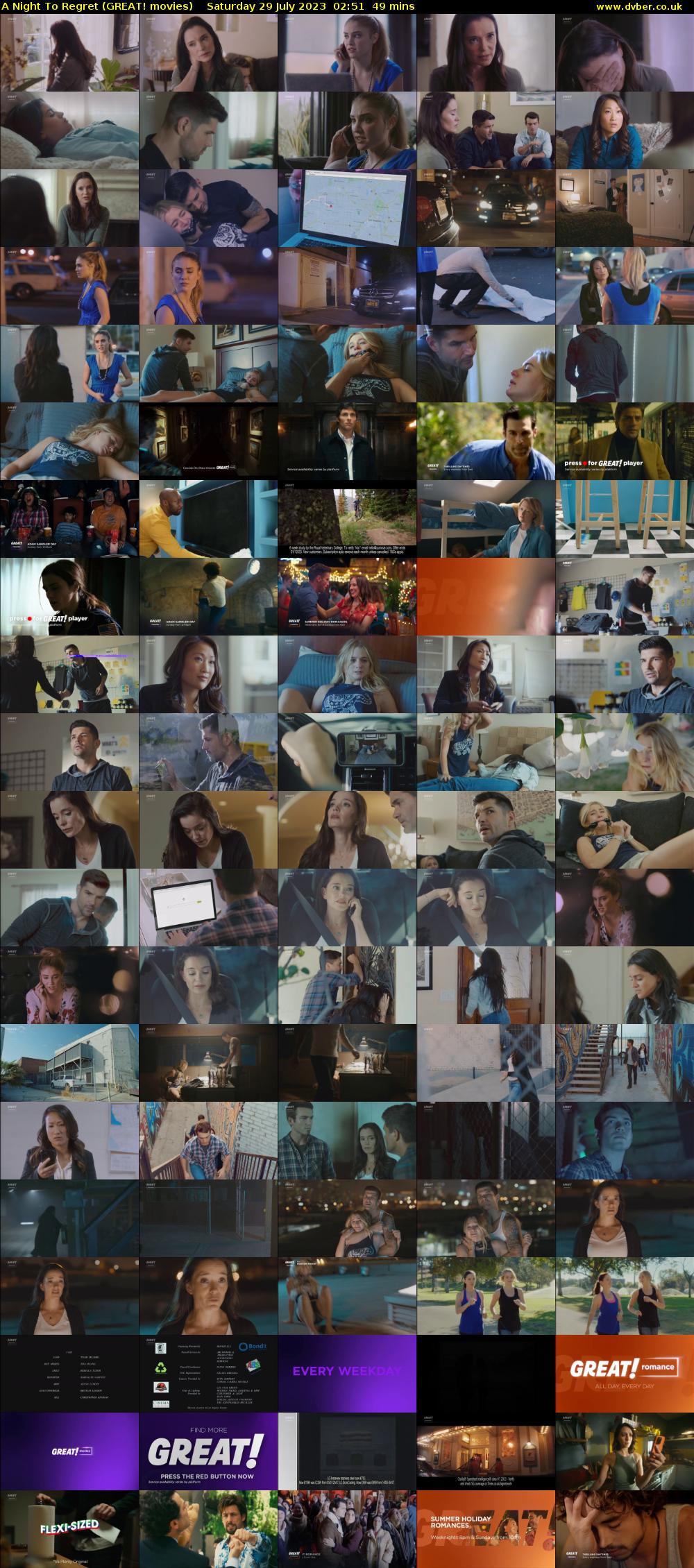 A Night To Regret (GREAT! movies) Saturday 29 July 2023 02:51 - 03:40