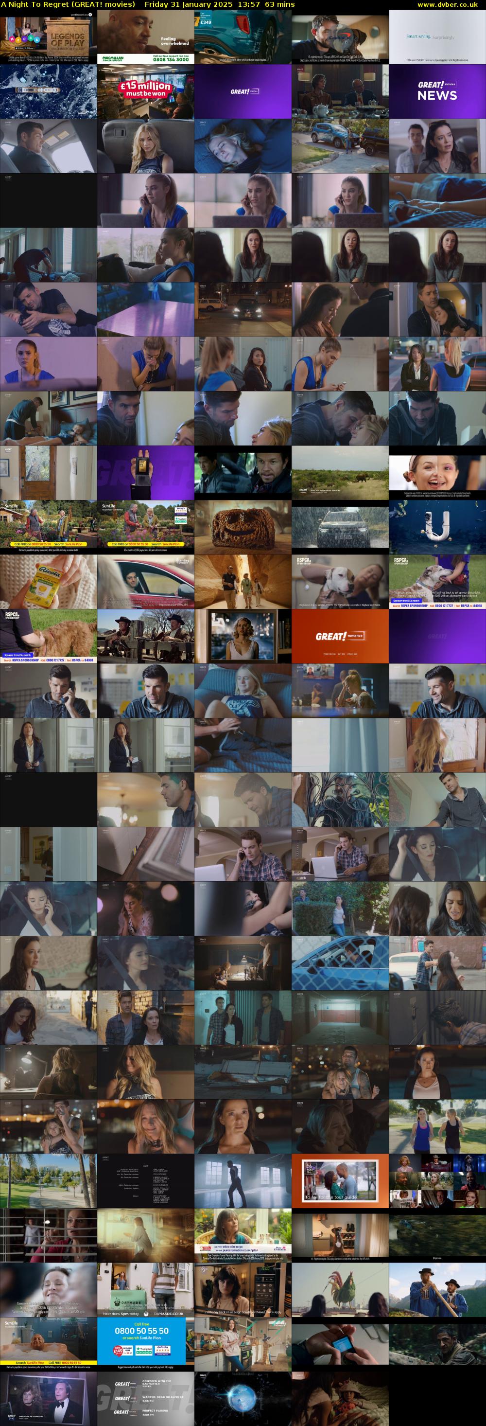 A Night To Regret (GREAT! movies) Friday 31 January 2025 13:57 - 15:00