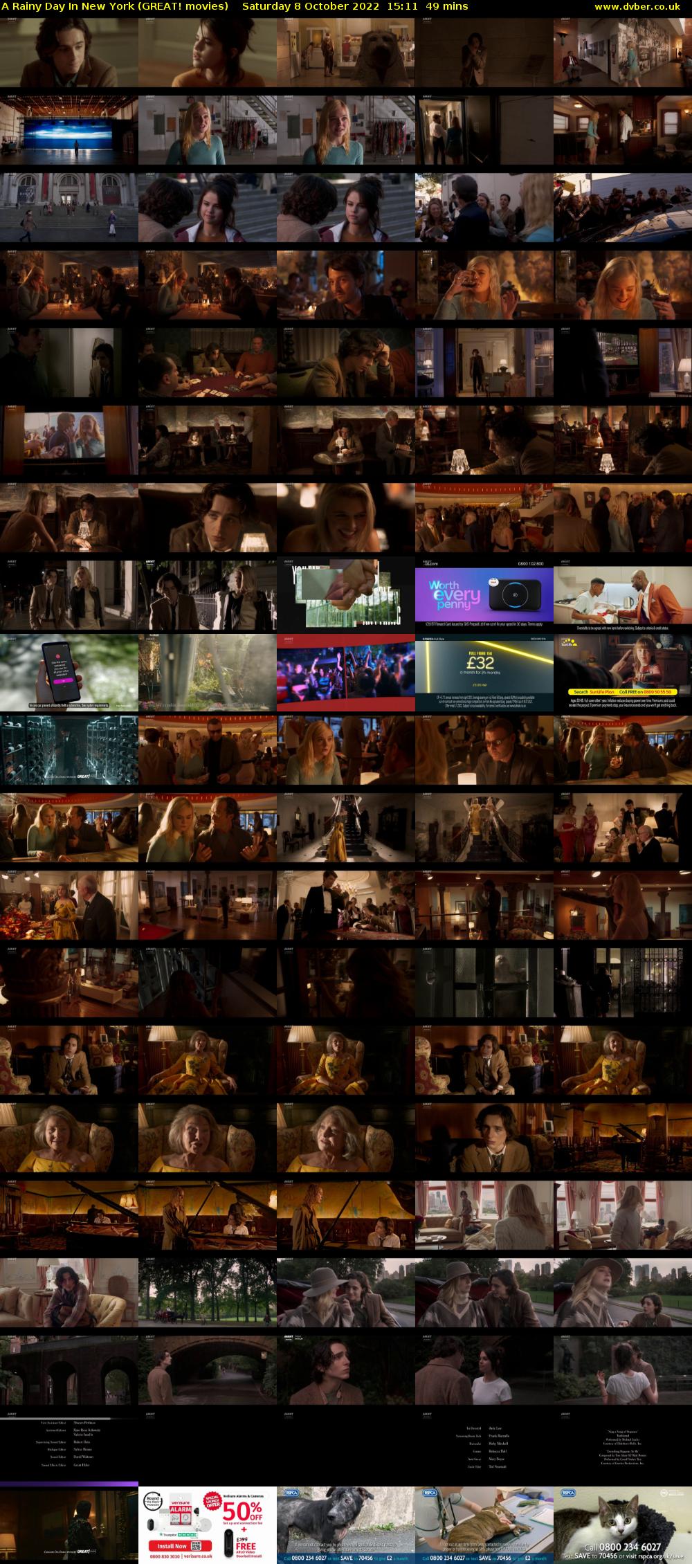 A Rainy Day In New York (GREAT! movies) Saturday 8 October 2022 15:11 - 16:00