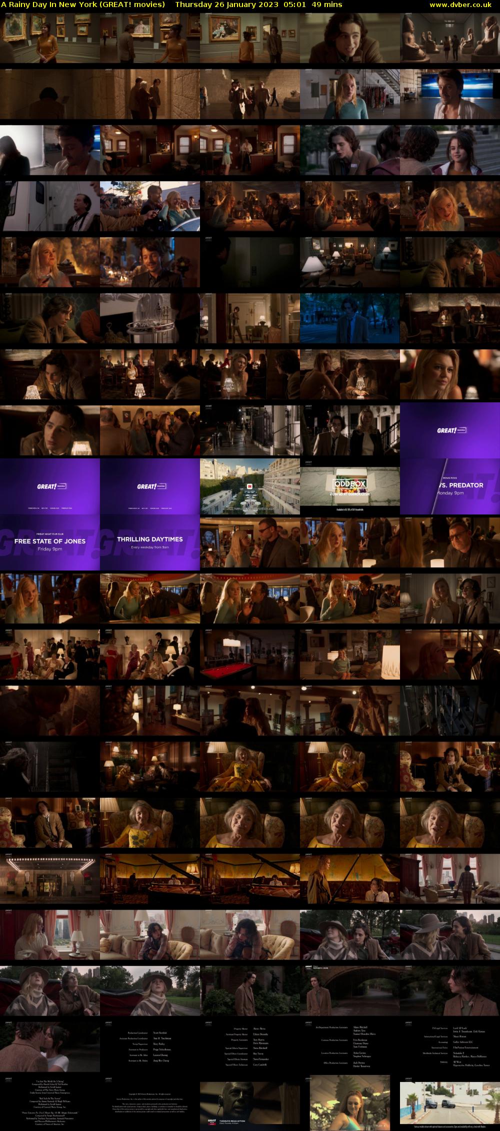 A Rainy Day In New York (GREAT! movies) Thursday 26 January 2023 05:01 - 05:50