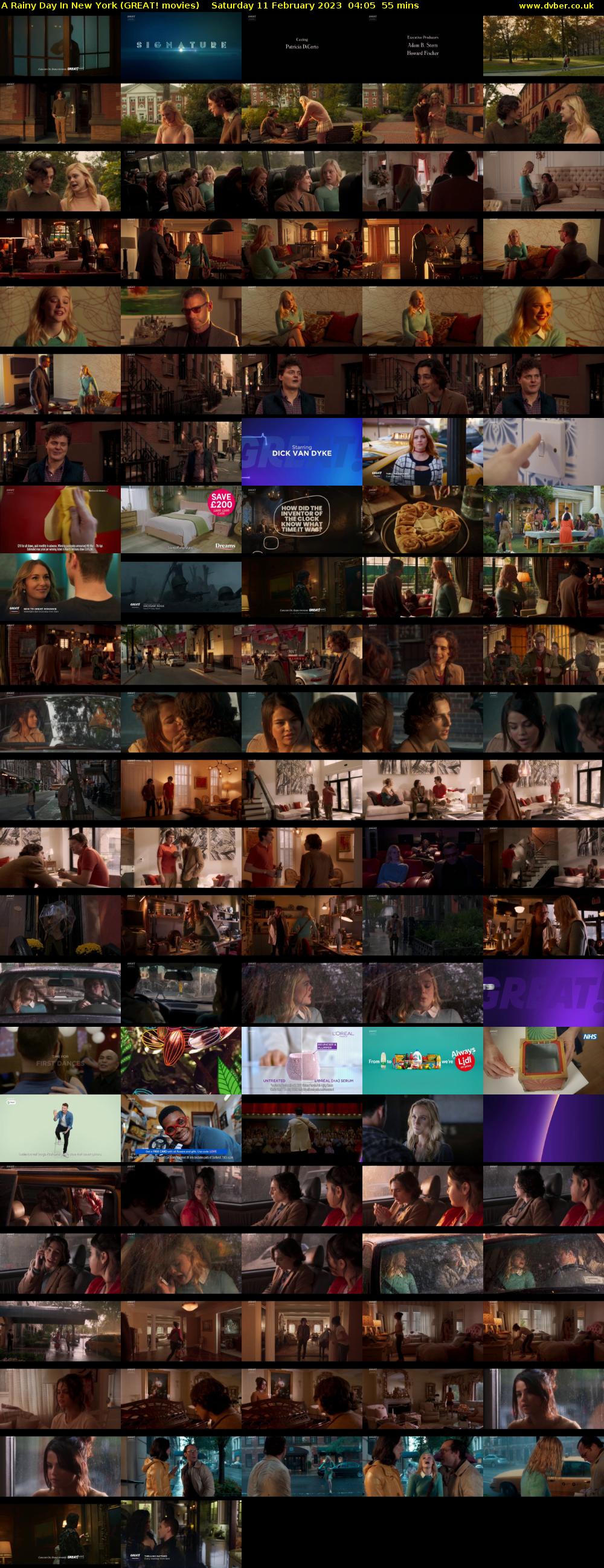 A Rainy Day In New York (GREAT! movies) Saturday 11 February 2023 04:05 - 05:00