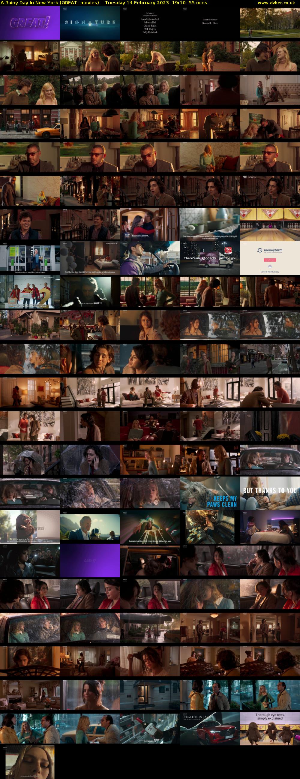 A Rainy Day In New York (GREAT! movies) Tuesday 14 February 2023 19:10 - 20:05