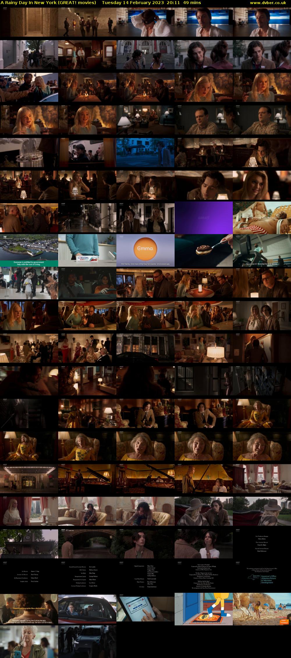 A Rainy Day In New York (GREAT! movies) Tuesday 14 February 2023 20:11 - 21:00