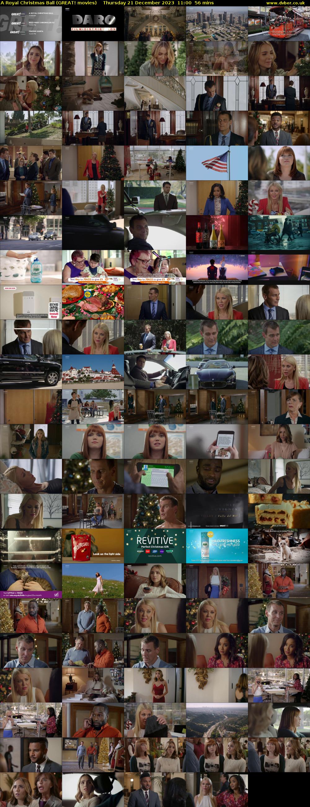 A Royal Christmas Ball (GREAT! movies) Thursday 21 December 2023 11:00 - 11:56