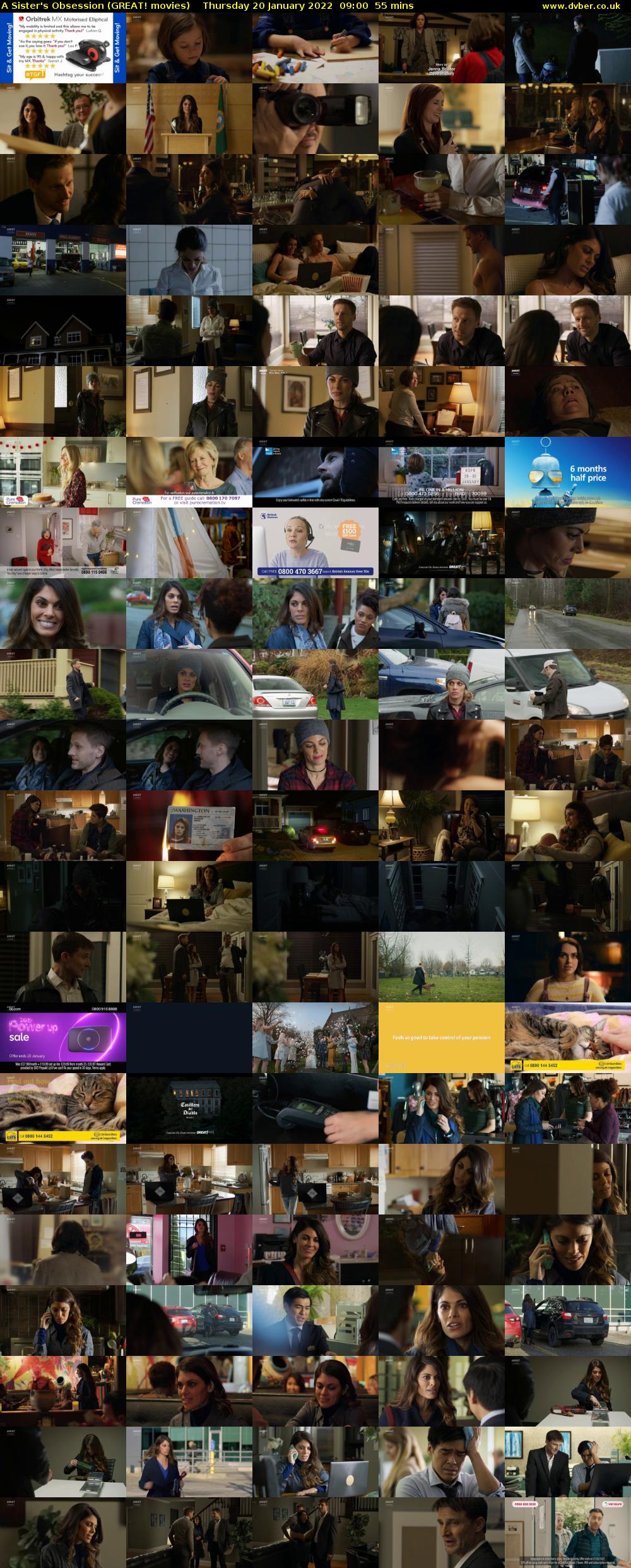 A Sister's Obsession (GREAT! movies) Thursday 20 January 2022 09:00 - 09:55
