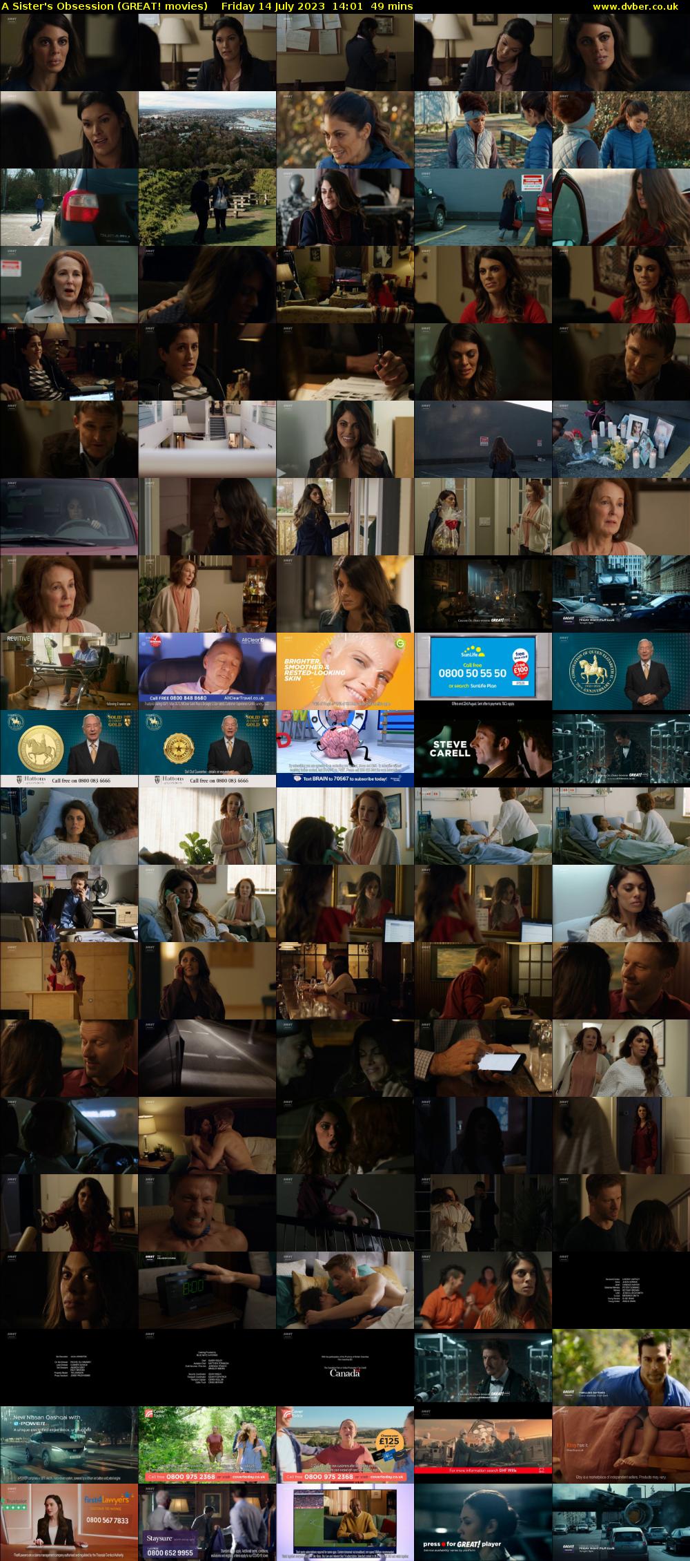 A Sister's Obsession (GREAT! movies) Friday 14 July 2023 14:01 - 14:50