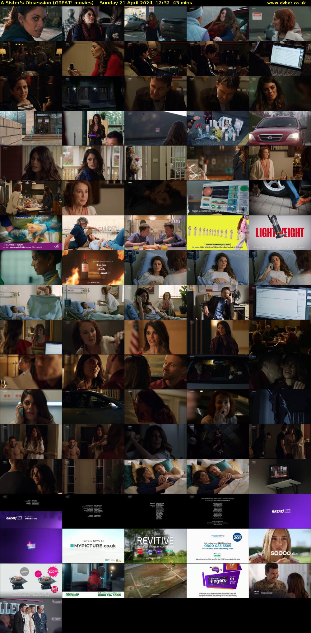 A Sister's Obsession (GREAT! movies) Sunday 21 April 2024 12:32 - 13:15