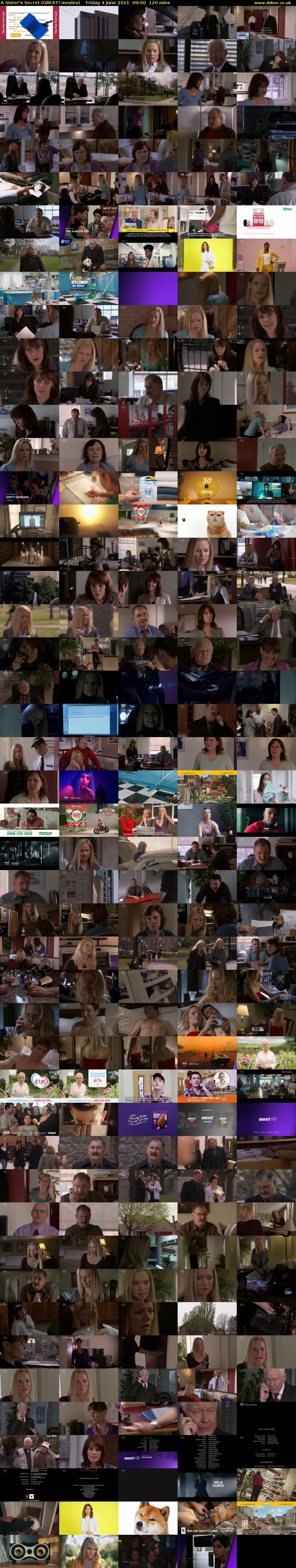 A Sister's Secret (GREAT! movies) Friday 4 June 2021 09:00 - 11:00