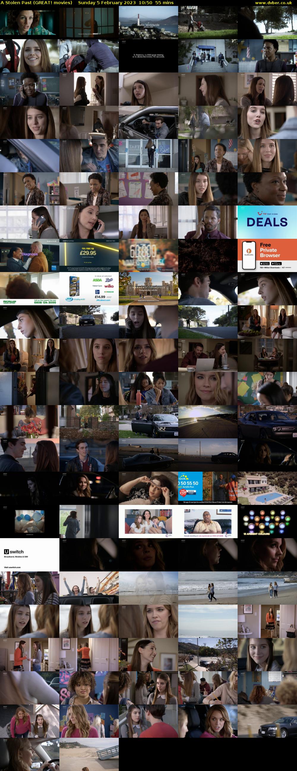 A Stolen Past (GREAT! movies) Sunday 5 February 2023 10:50 - 11:45