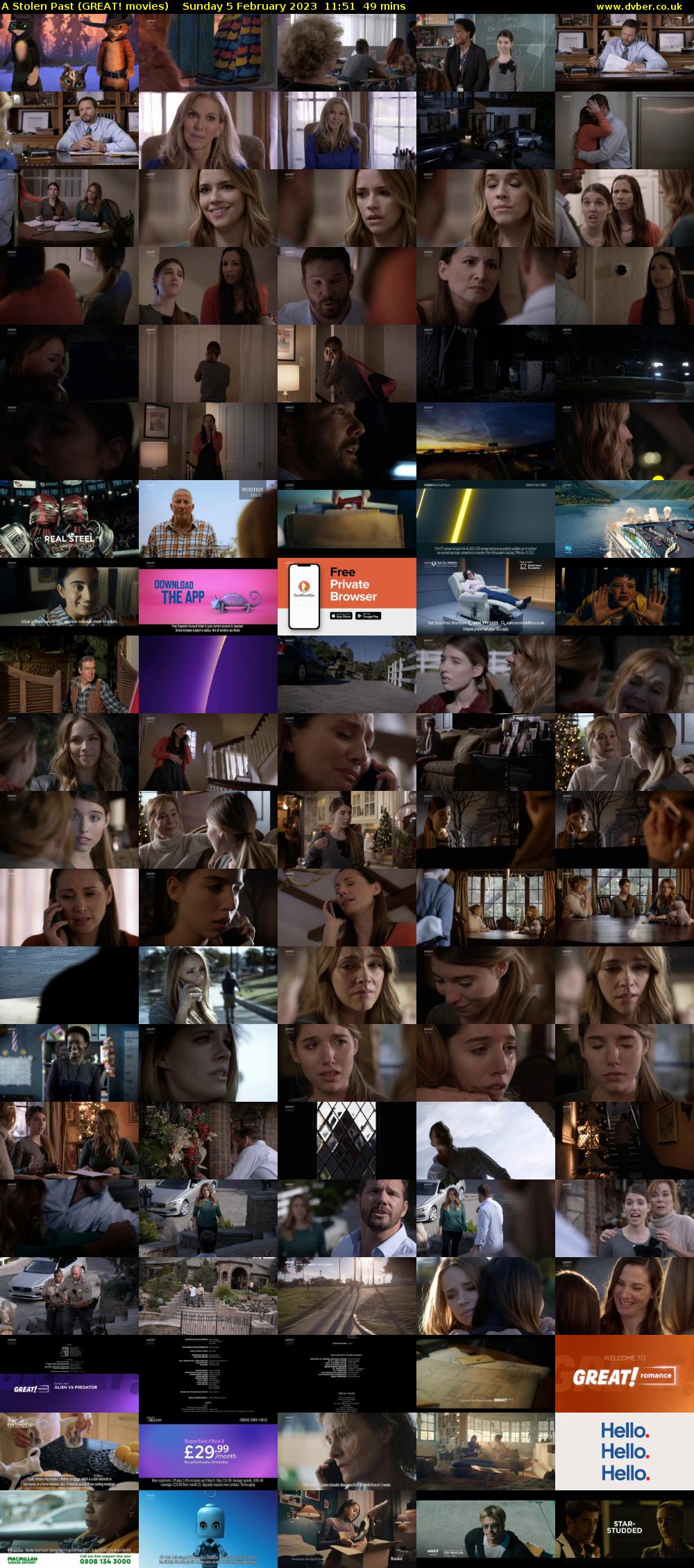 A Stolen Past (GREAT! movies) Sunday 5 February 2023 11:51 - 12:40