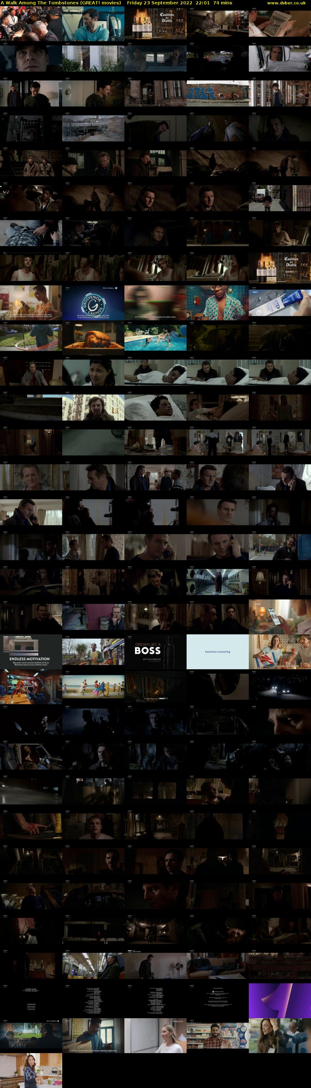 A Walk Among The Tombstones (GREAT! movies) Friday 23 September 2022 22:01 - 23:15