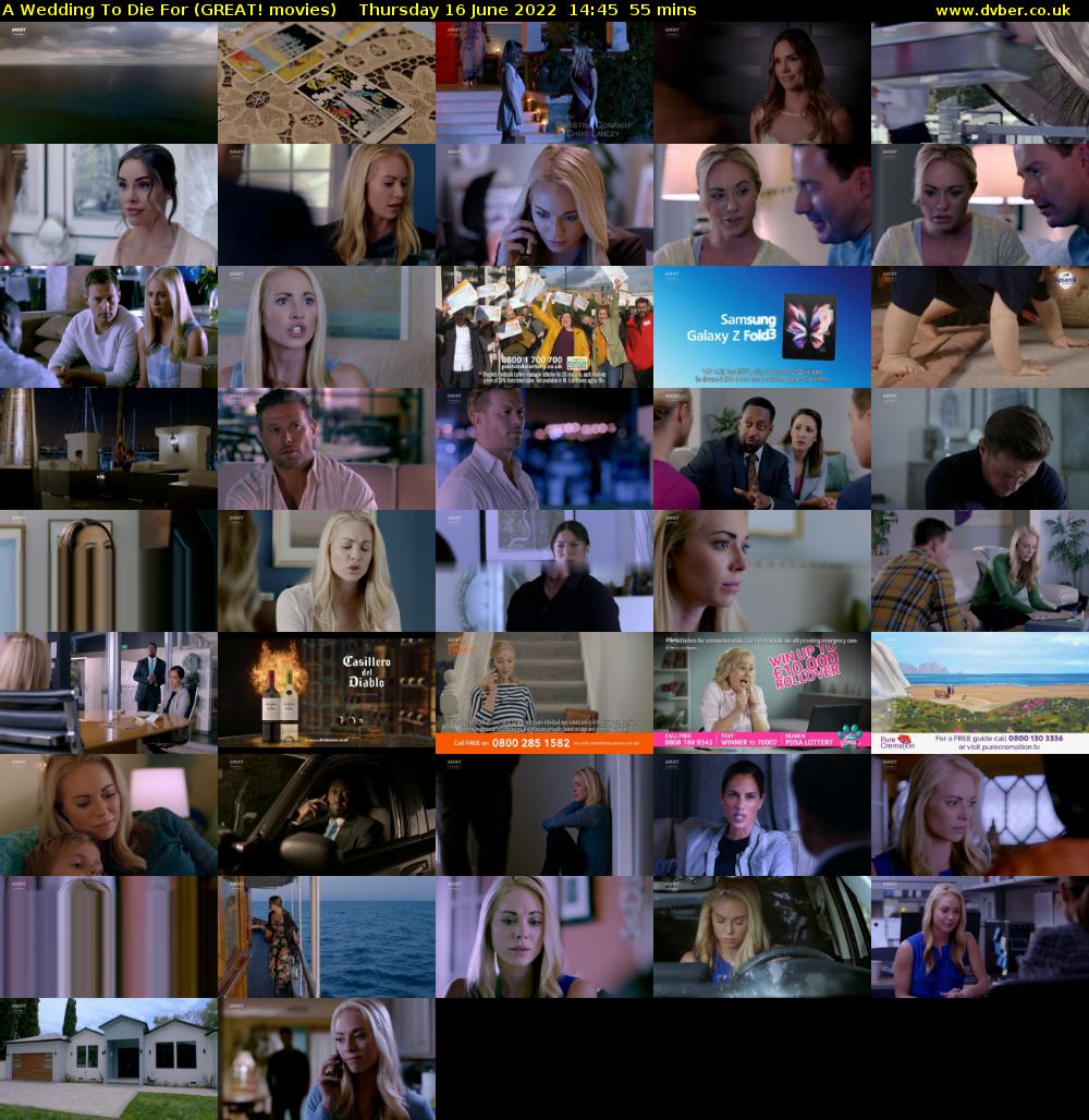 A Wedding To Die For (GREAT! movies) Thursday 16 June 2022 14:45 - 15:40
