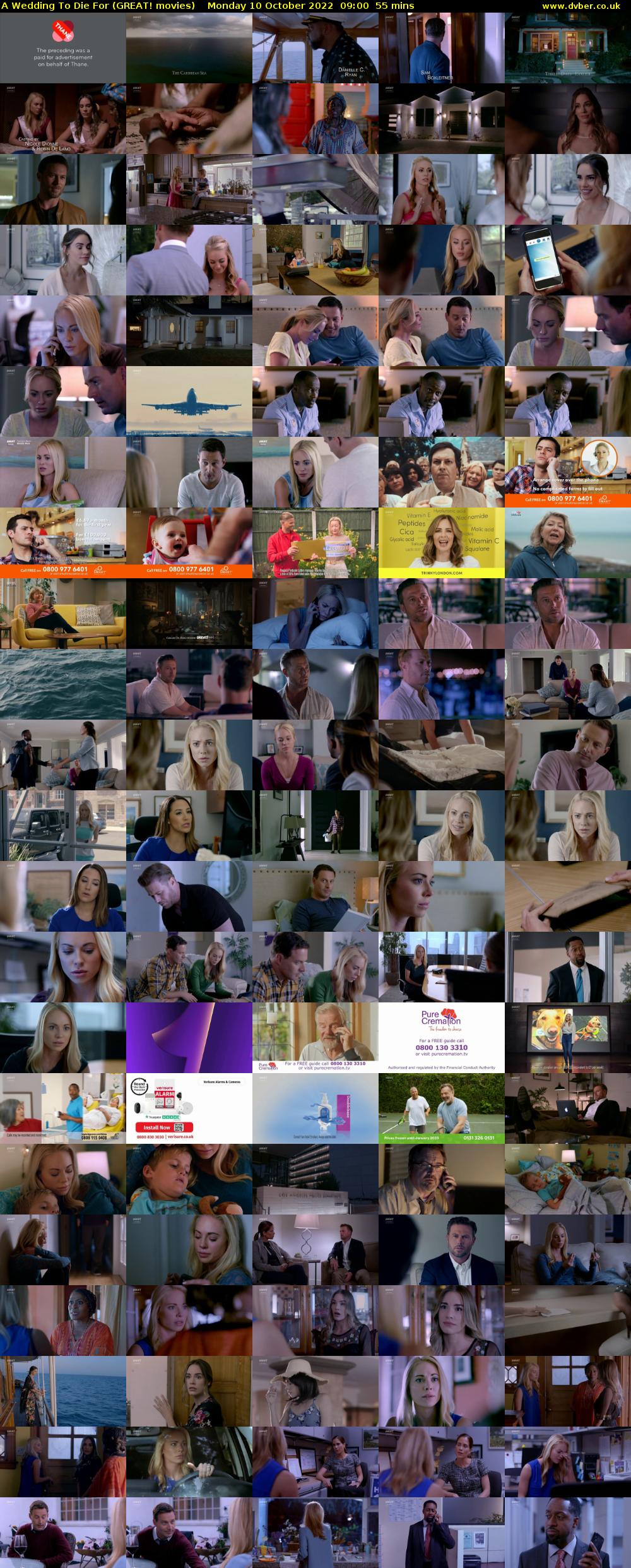 A Wedding To Die For (GREAT! movies) Monday 10 October 2022 09:00 - 09:55