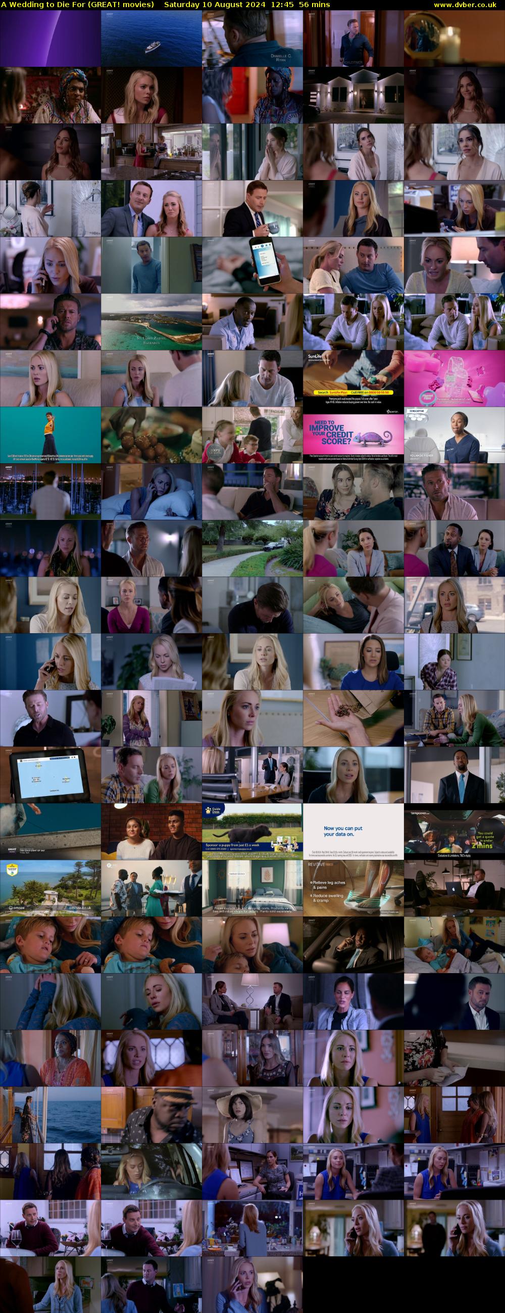 A Wedding To Die For (GREAT! movies) Saturday 10 August 2024 12:45 - 13:41