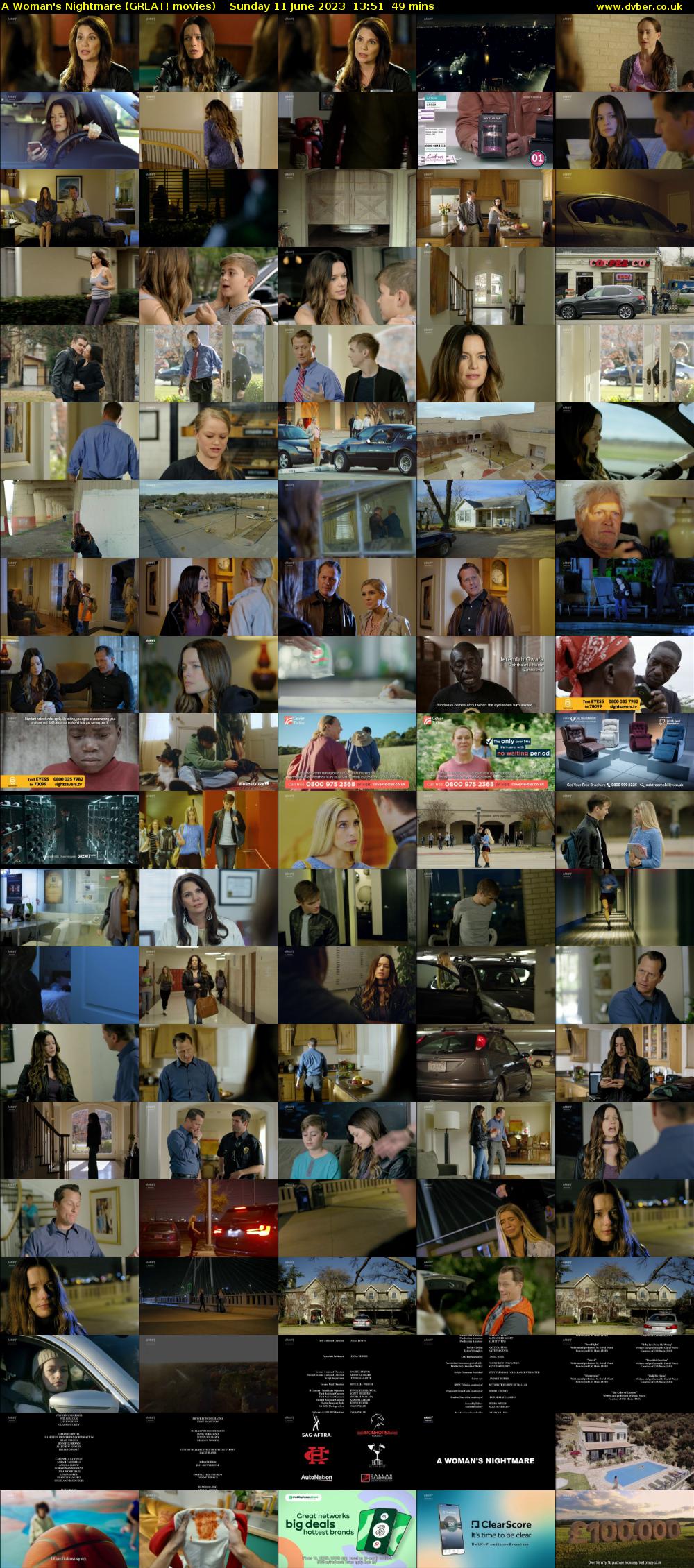 A Woman's Nightmare (GREAT! movies) Sunday 11 June 2023 13:51 - 14:40