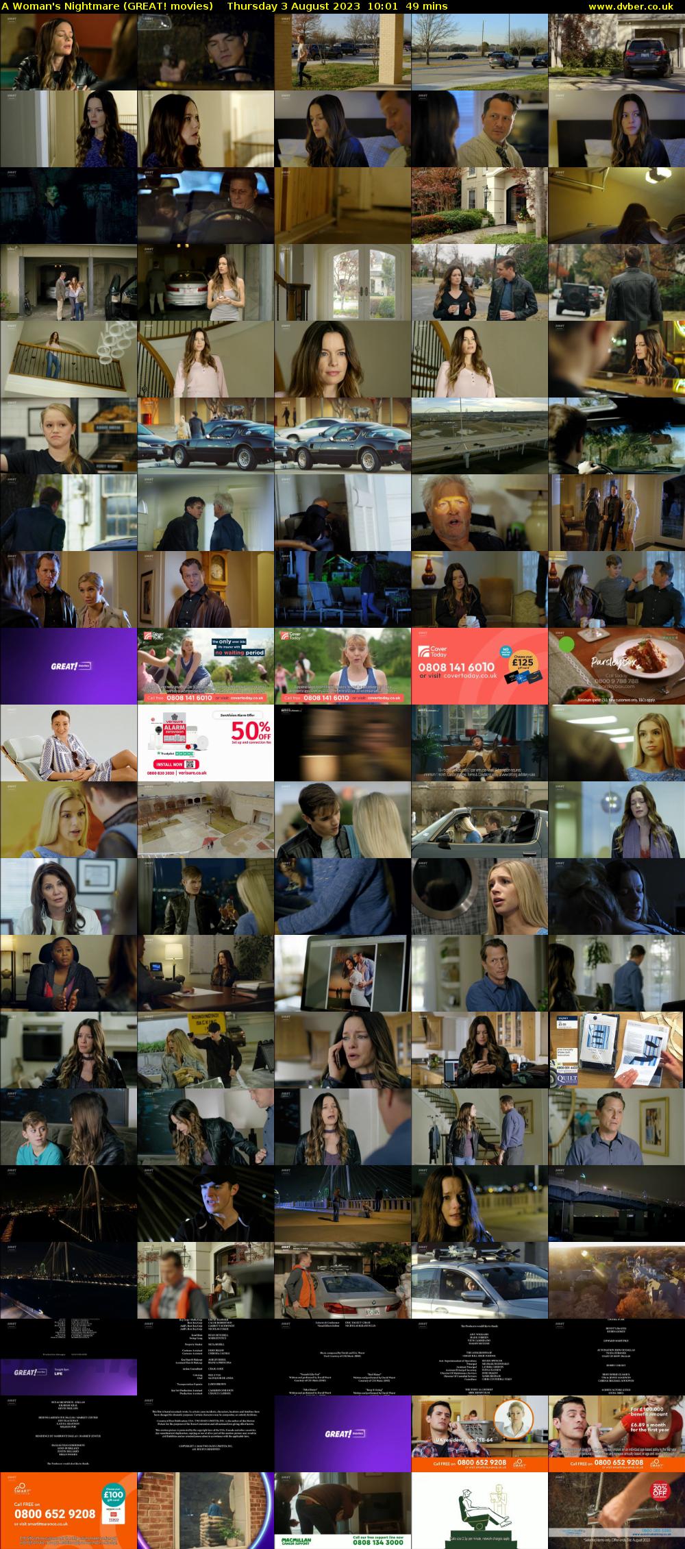 A Woman's Nightmare (GREAT! movies) Thursday 3 August 2023 10:01 - 10:50