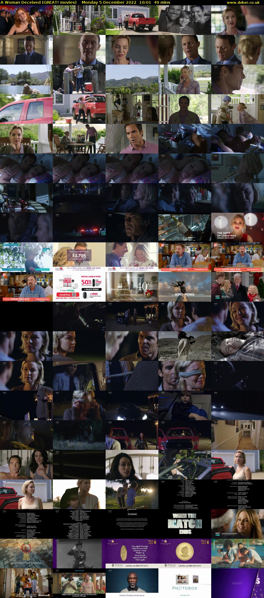 A Woman Deceived (GREAT! movies) Monday 5 December 2022 10:01 - 10:50