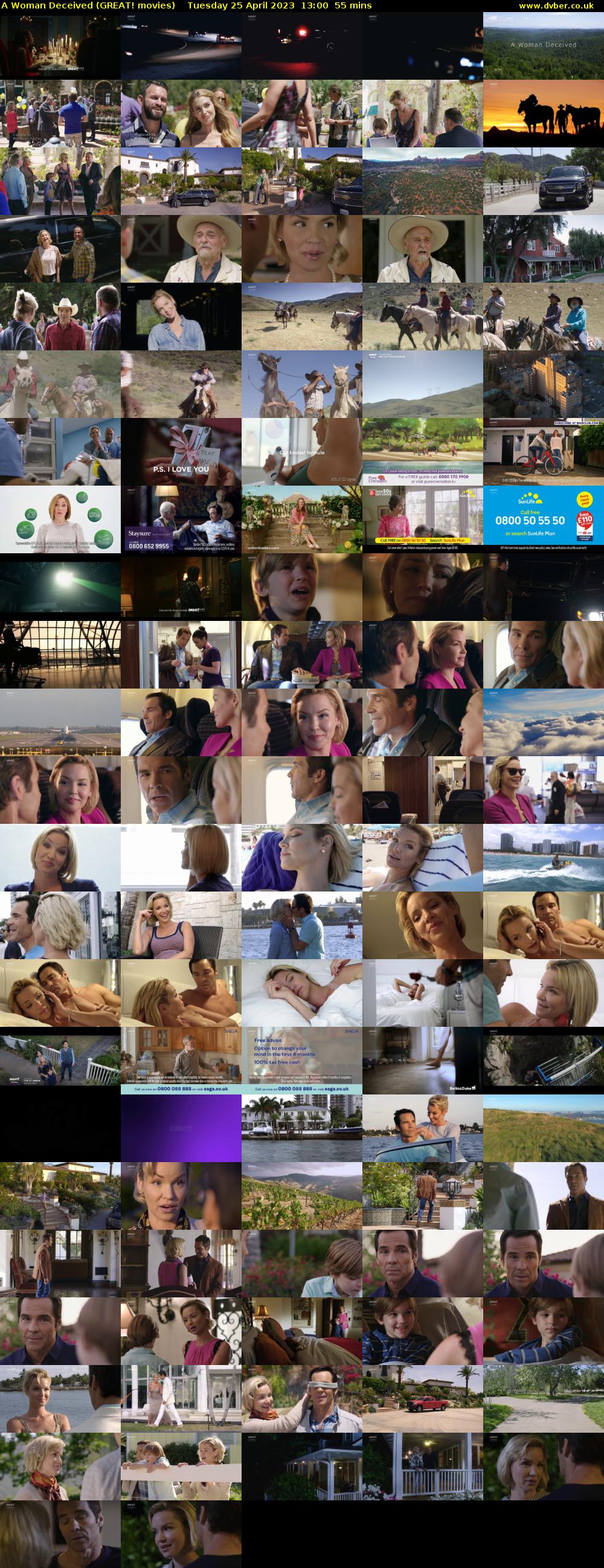 A Woman Deceived (GREAT! movies) Tuesday 25 April 2023 13:00 - 13:55