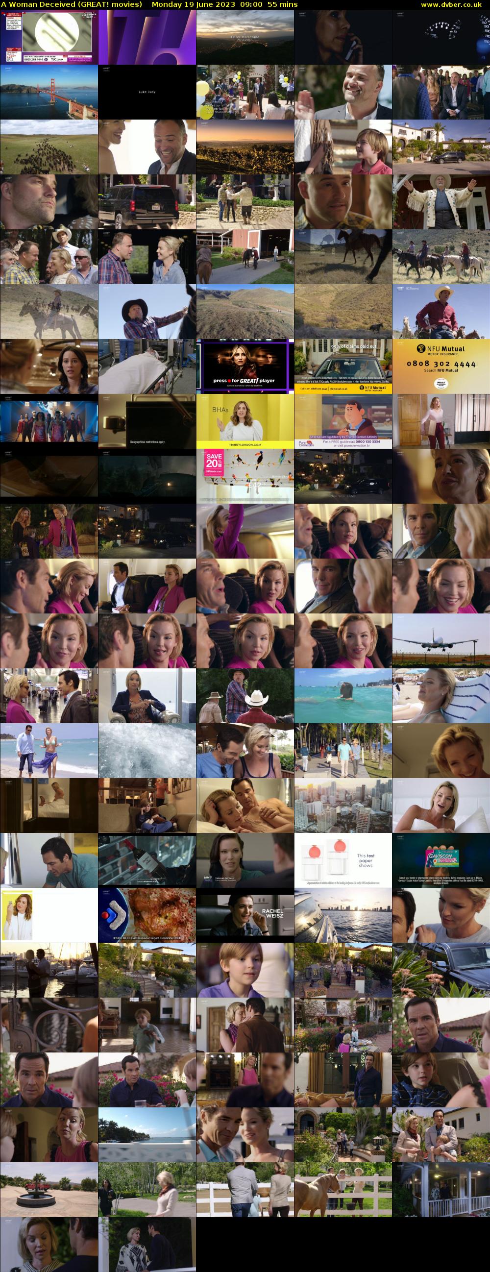 A Woman Deceived (GREAT! movies) Monday 19 June 2023 09:00 - 09:55