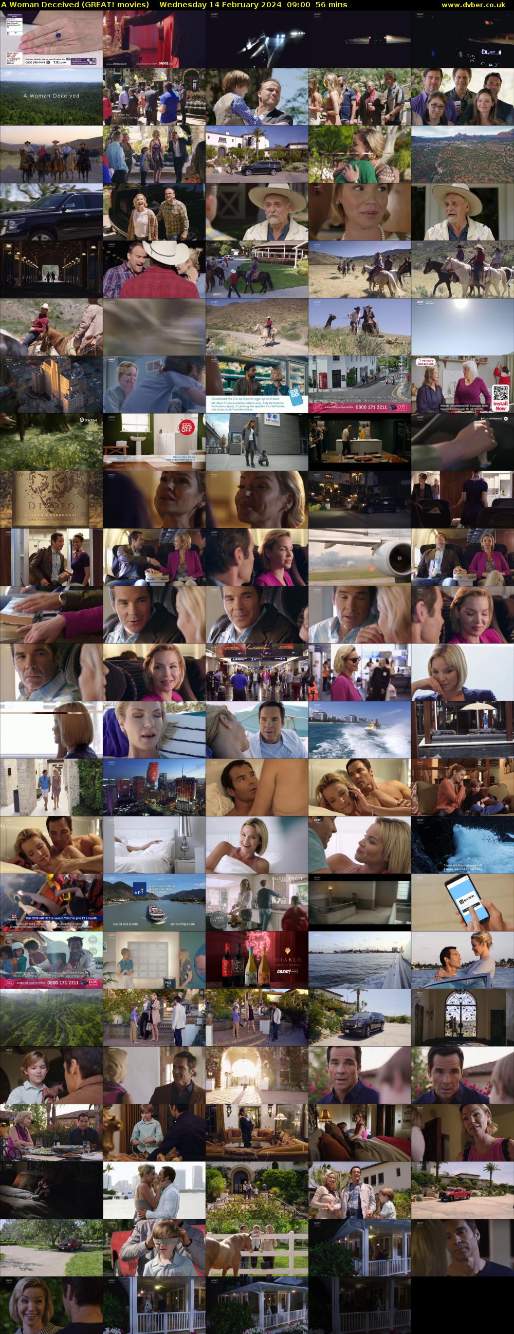 A Woman Deceived (GREAT! movies) Wednesday 14 February 2024 09:00 - 09:56