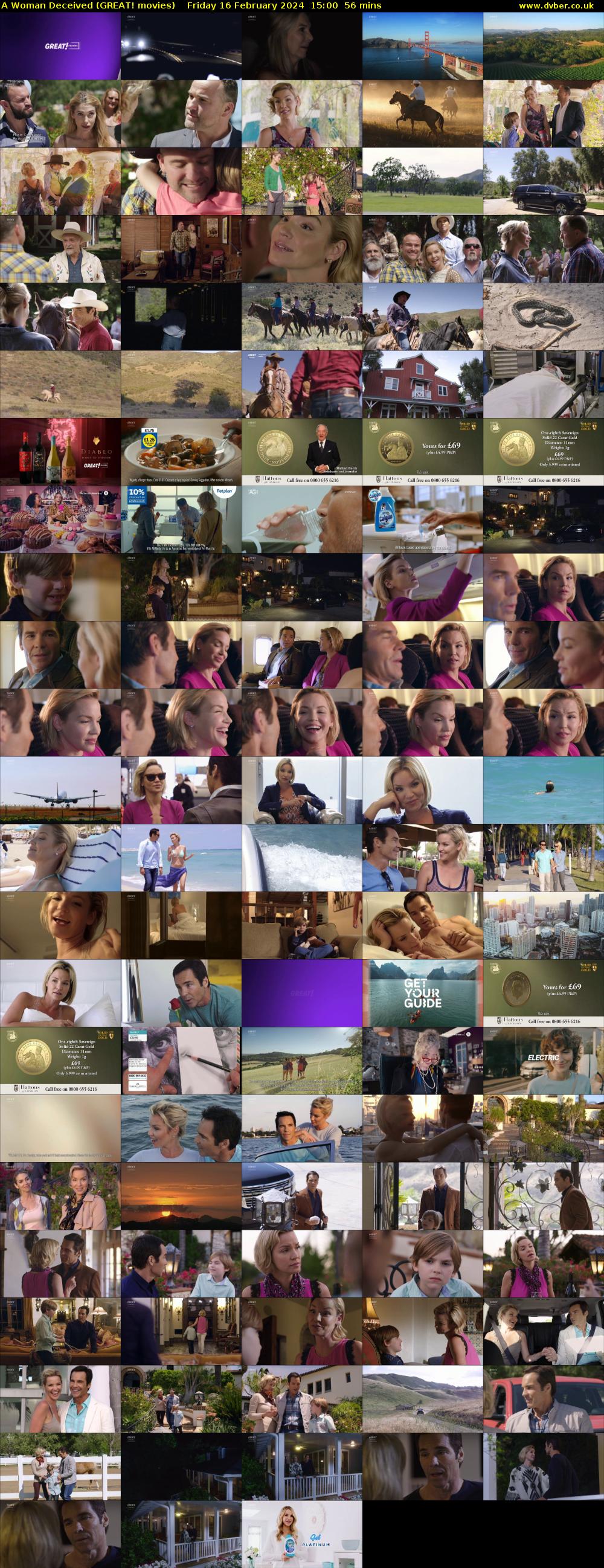 A Woman Deceived (GREAT! movies) Friday 16 February 2024 15:00 - 15:56