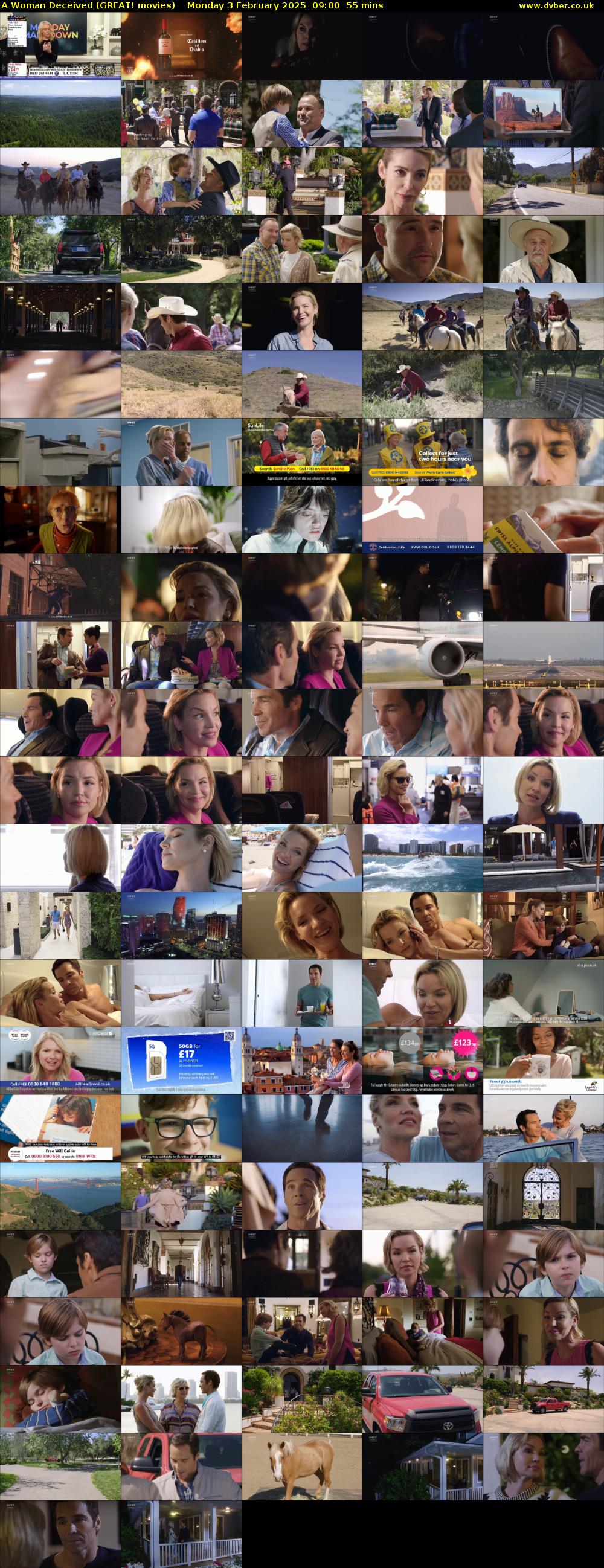 A Woman Deceived (GREAT! movies) Monday 3 February 2025 09:00 - 09:55