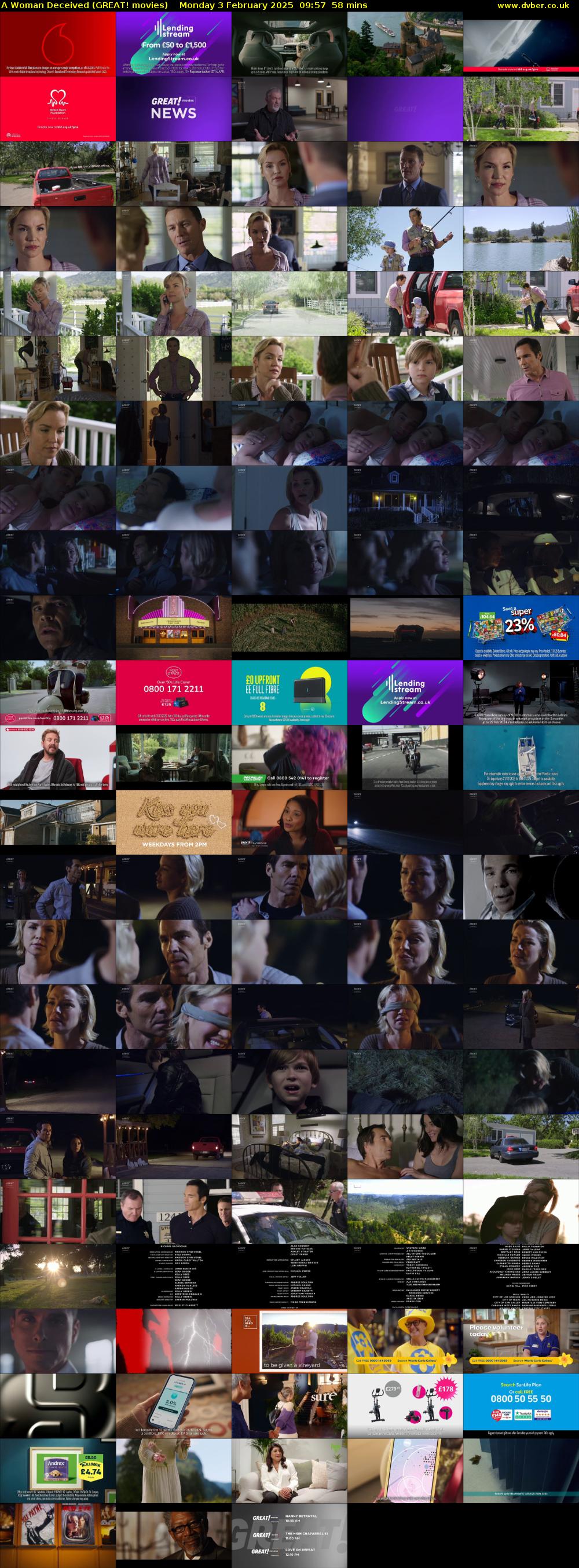 A Woman Deceived (GREAT! movies) Monday 3 February 2025 09:57 - 10:55