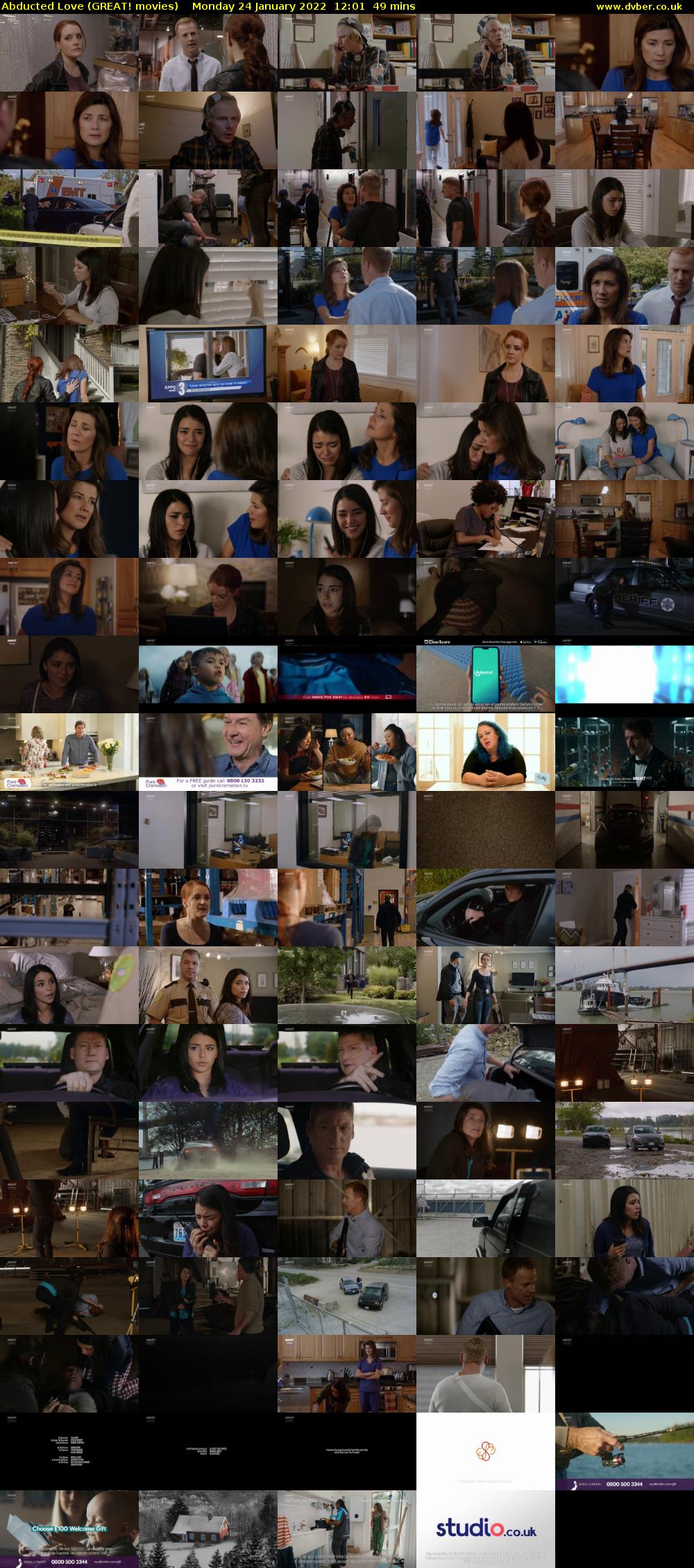 Abducted Love (GREAT! movies) Monday 24 January 2022 12:01 - 12:50