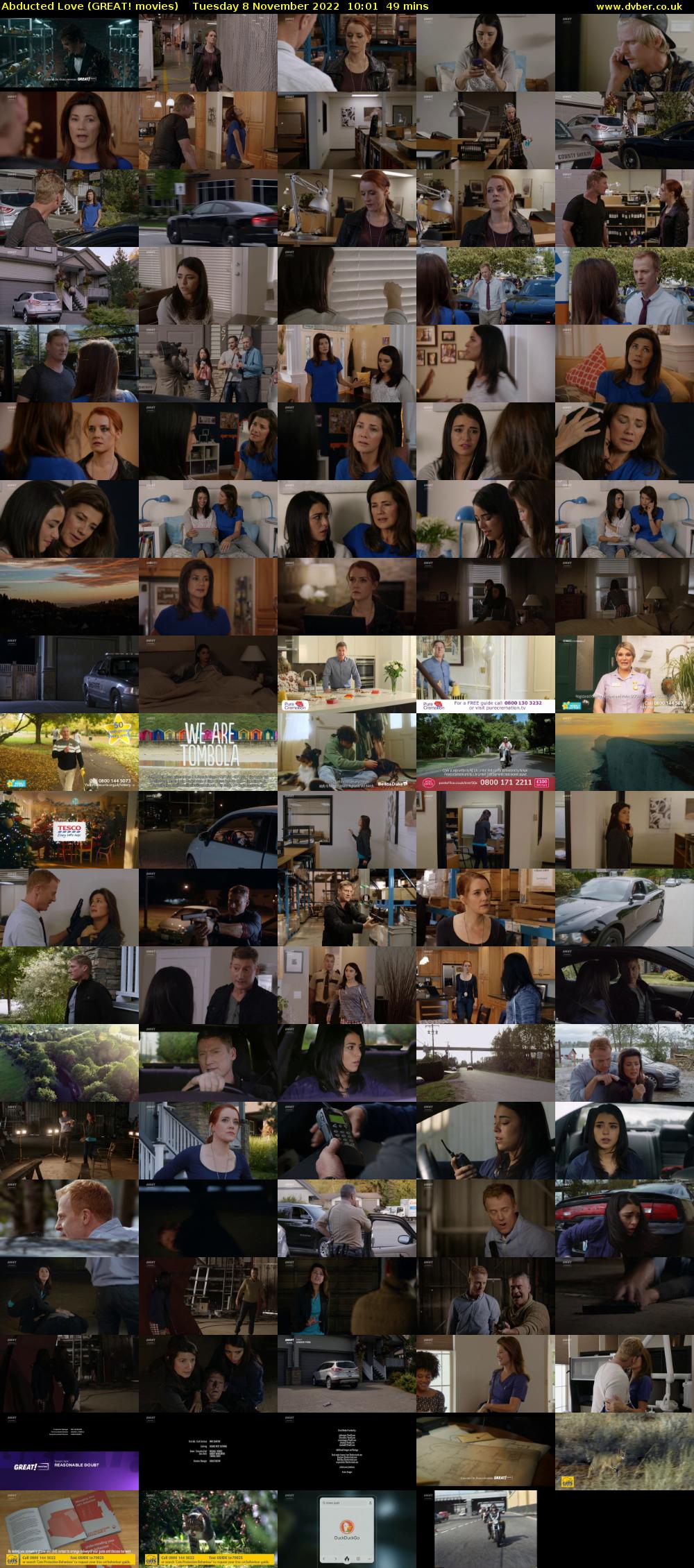 Abducted Love (GREAT! movies) Tuesday 8 November 2022 10:01 - 10:50