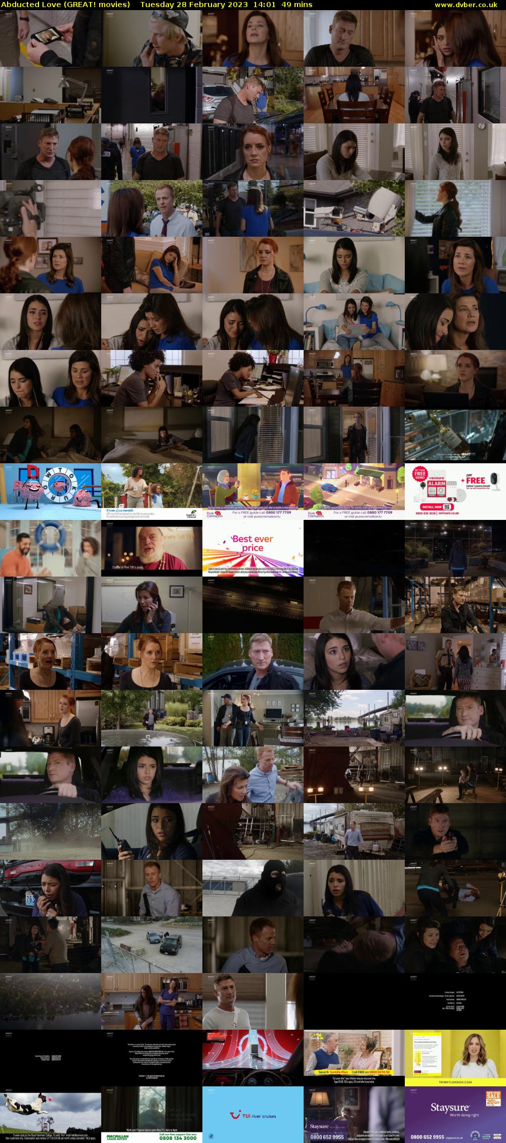 Abducted Love (GREAT! movies) Tuesday 28 February 2023 14:01 - 14:50