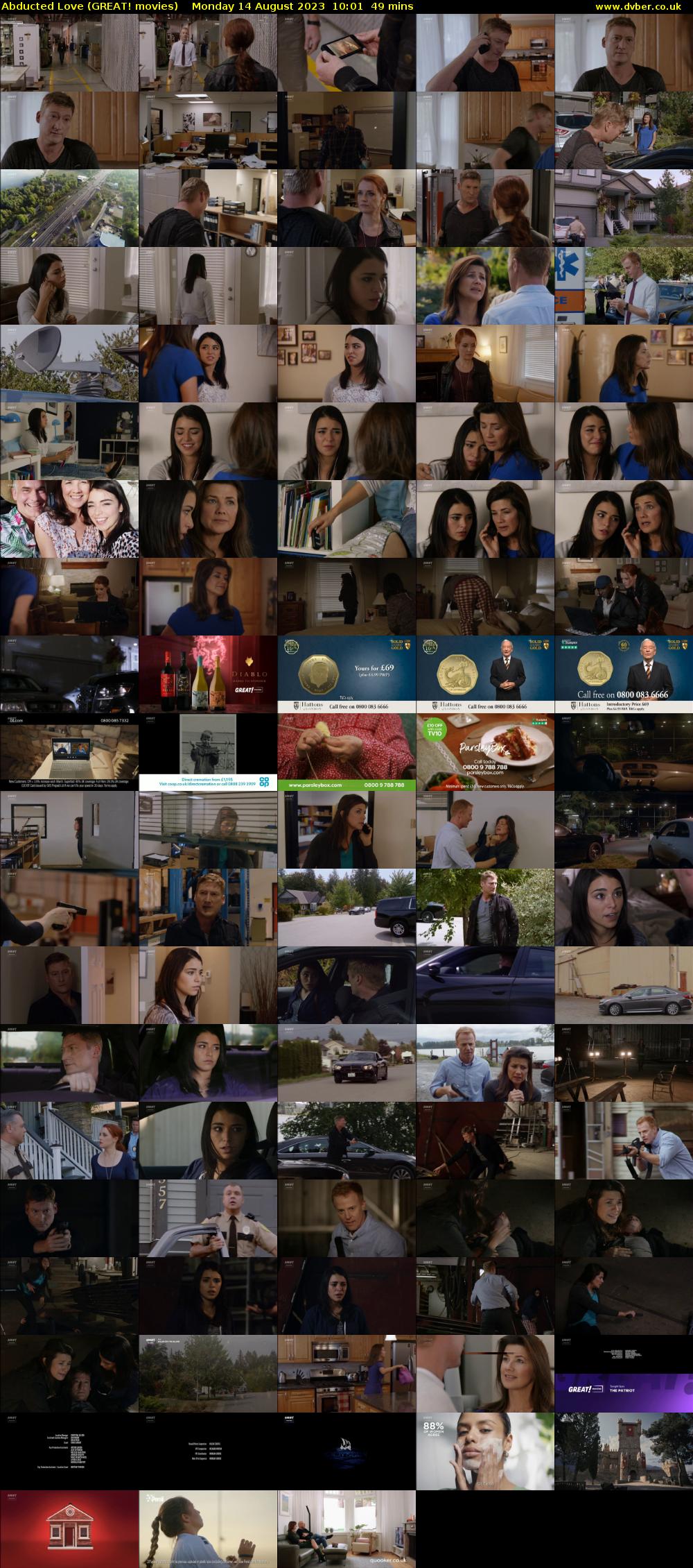 Abducted Love (GREAT! movies) Monday 14 August 2023 10:01 - 10:50