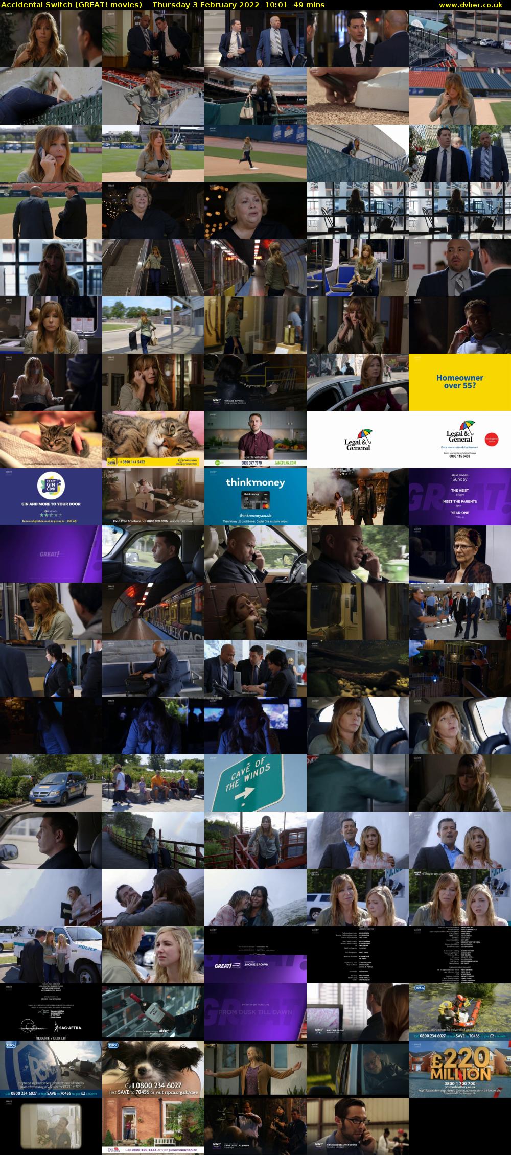 Accidental Switch (GREAT! movies) Thursday 3 February 2022 10:01 - 10:50