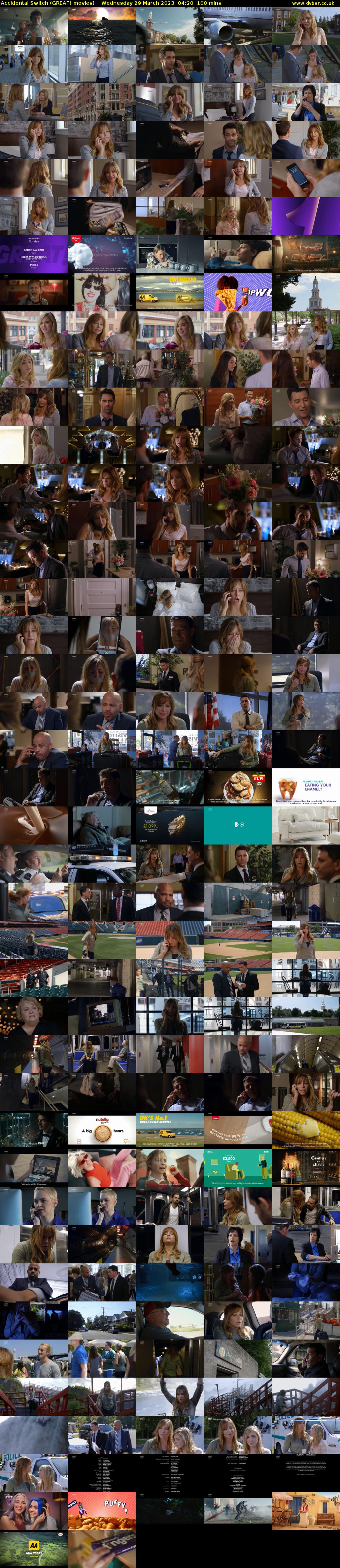 Accidental Switch (GREAT! movies) Wednesday 29 March 2023 04:20 - 06:00