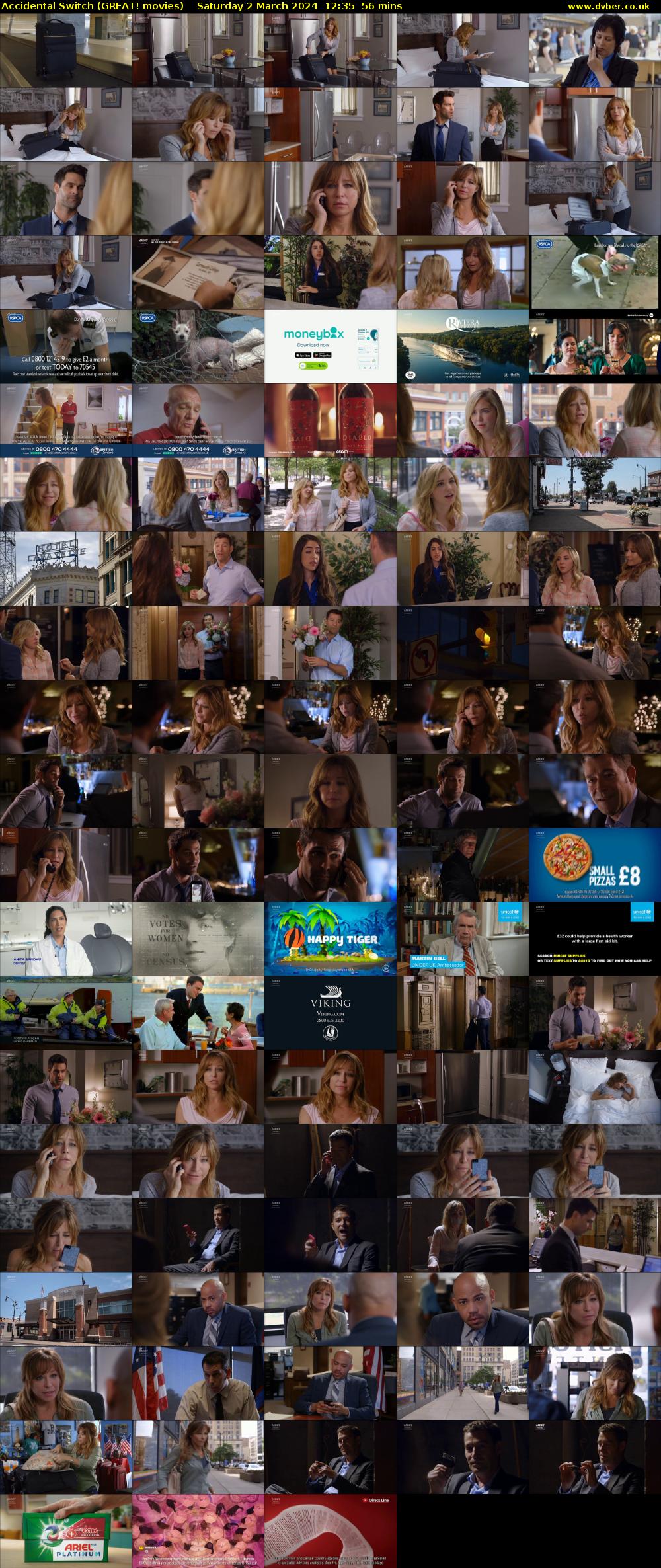 Accidental Switch (GREAT! movies) Saturday 2 March 2024 12:35 - 13:31