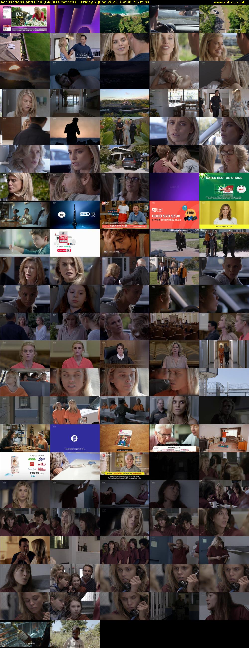 Accusations and Lies (GREAT! movies) Friday 2 June 2023 09:00 - 09:55