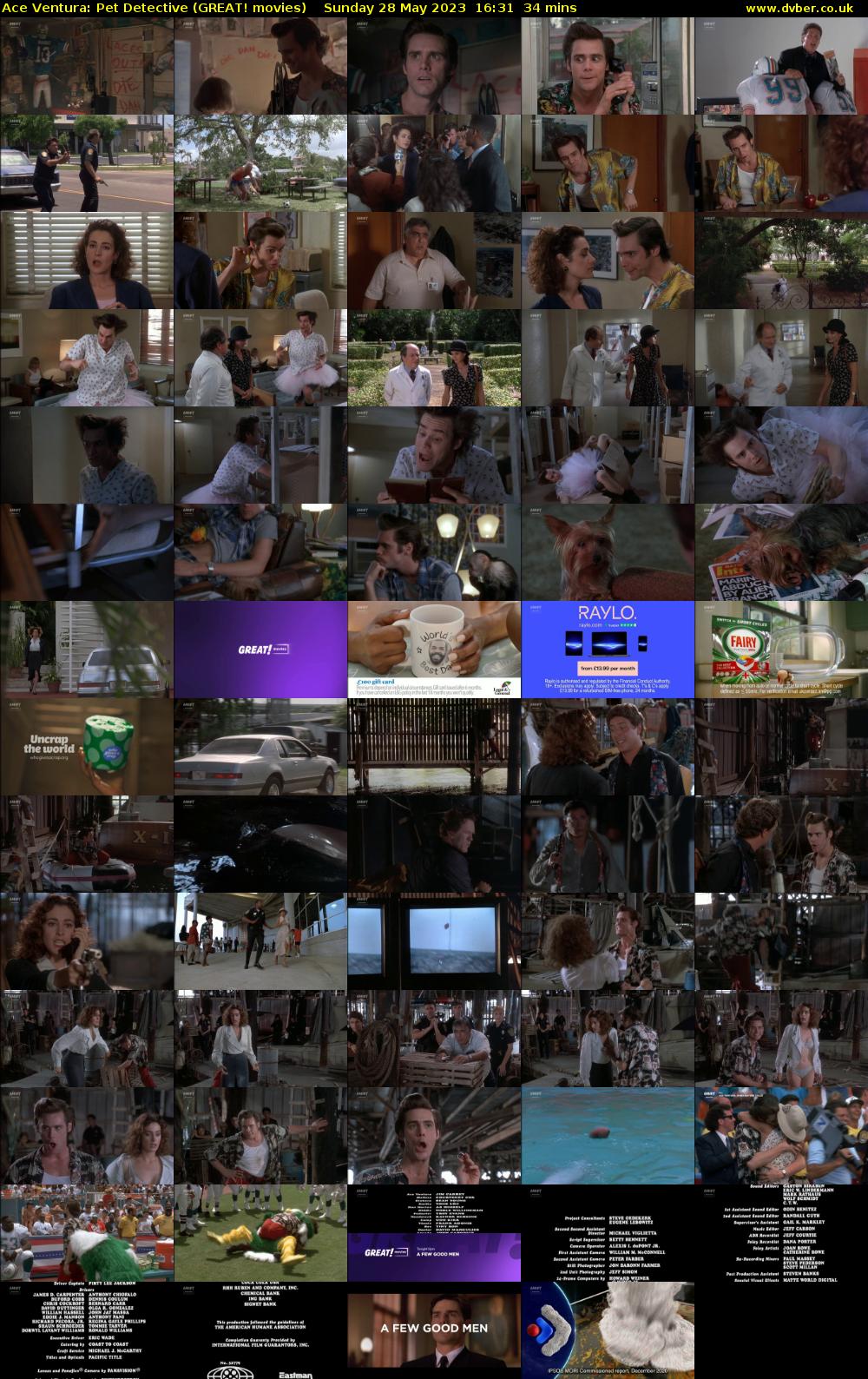 Ace Ventura: Pet Detective (GREAT! movies) Sunday 28 May 2023 16:31 - 17:05