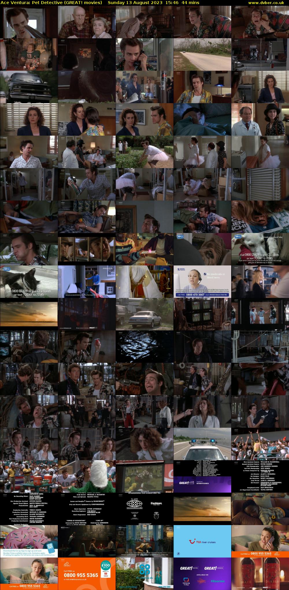 Ace Ventura: Pet Detective (GREAT! movies) Sunday 13 August 2023 15:46 - 16:30