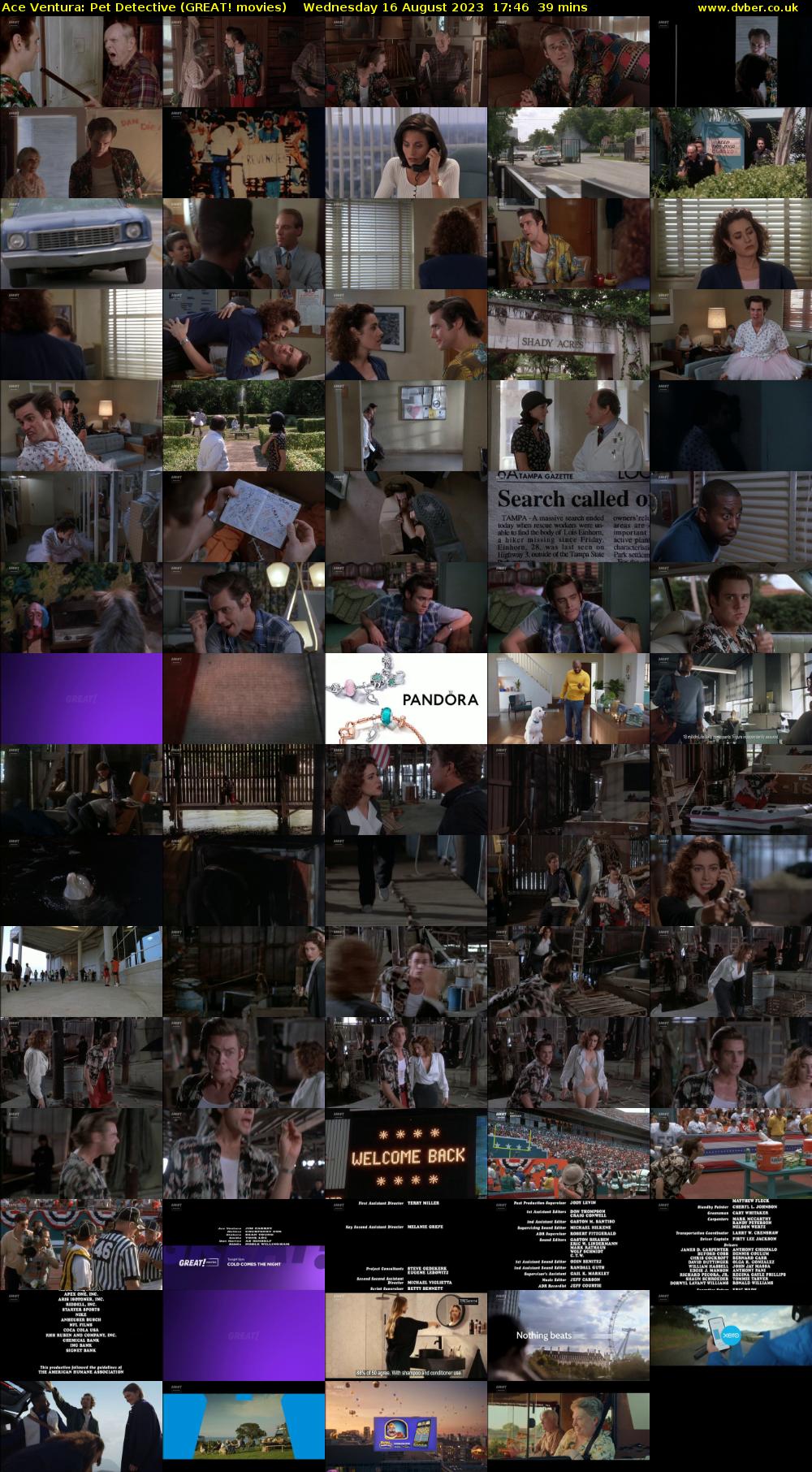Ace Ventura: Pet Detective (GREAT! movies) Wednesday 16 August 2023 17:46 - 18:25