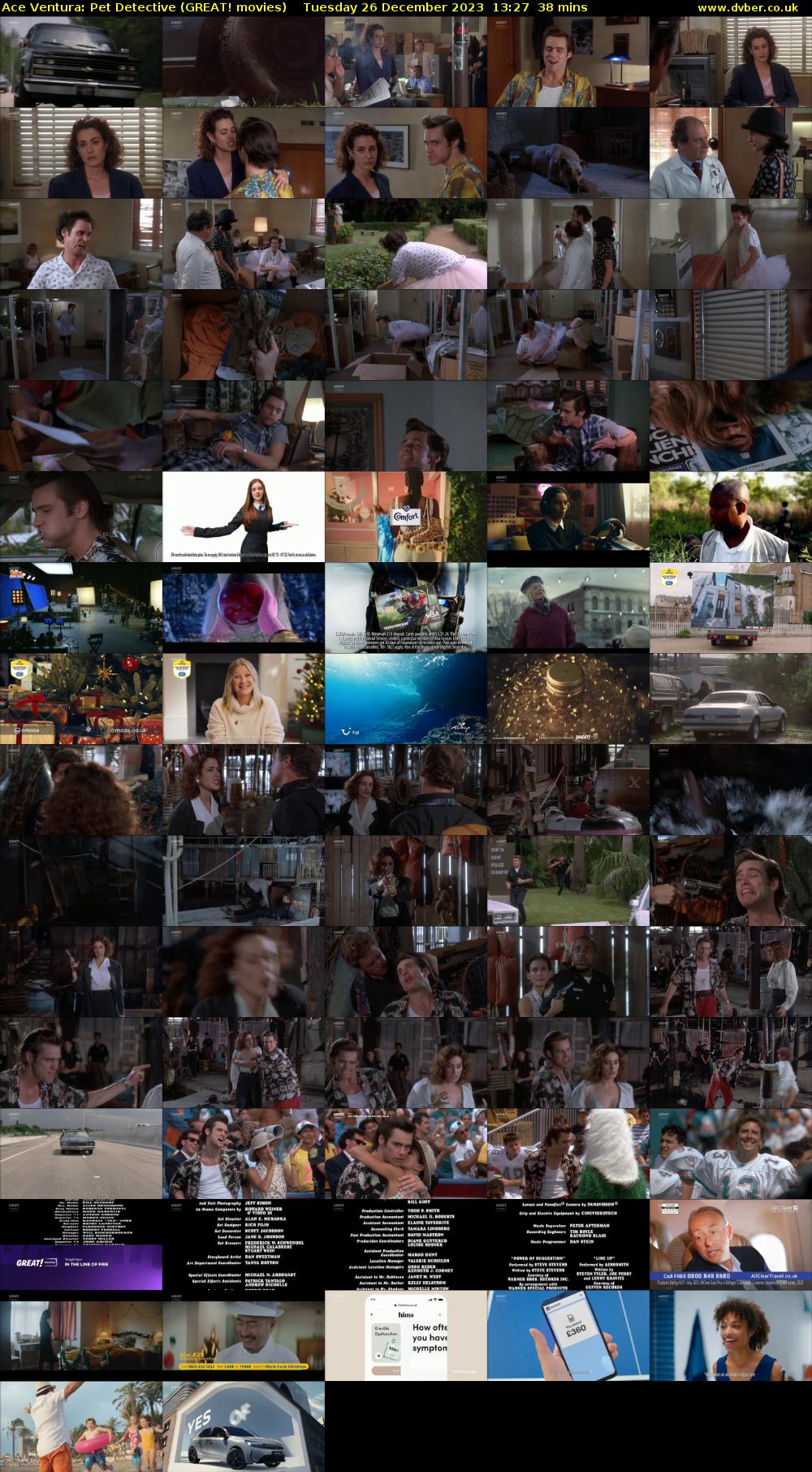 Ace Ventura: Pet Detective (GREAT! movies) Tuesday 26 December 2023 13:27 - 14:05