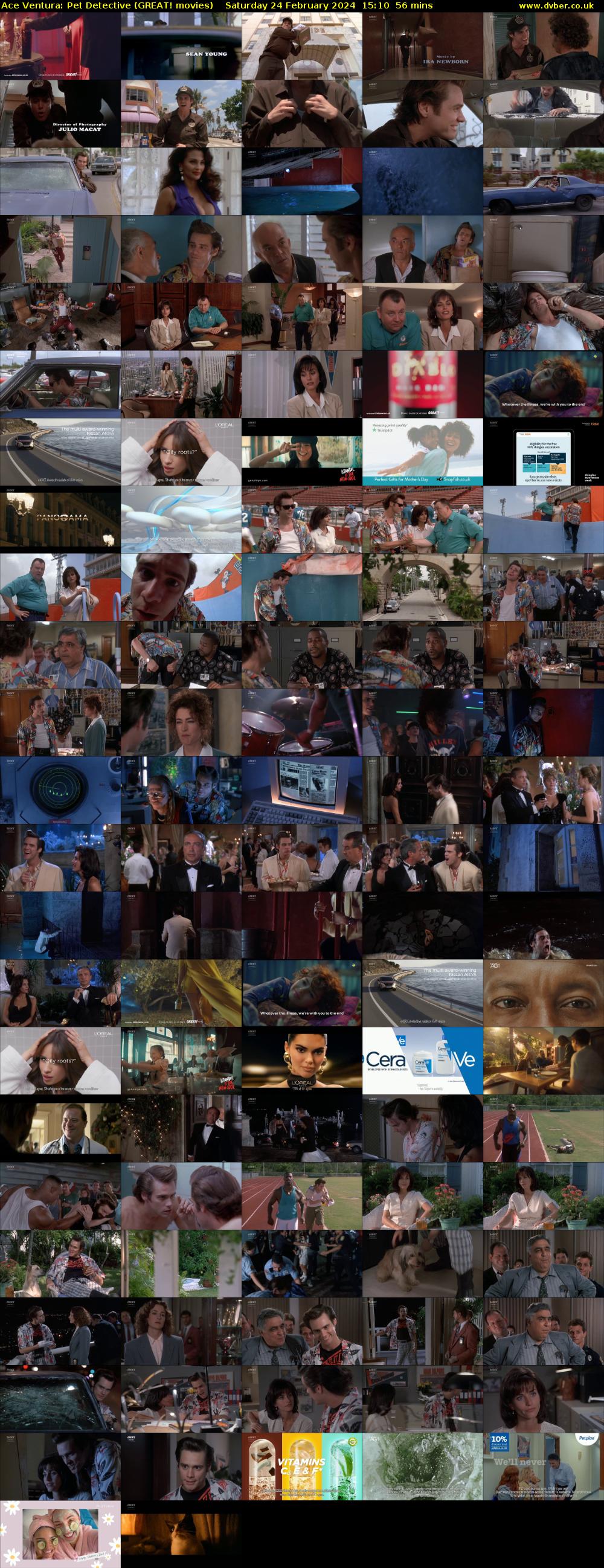 Ace Ventura: Pet Detective (GREAT! movies) Saturday 24 February 2024 15:10 - 16:06