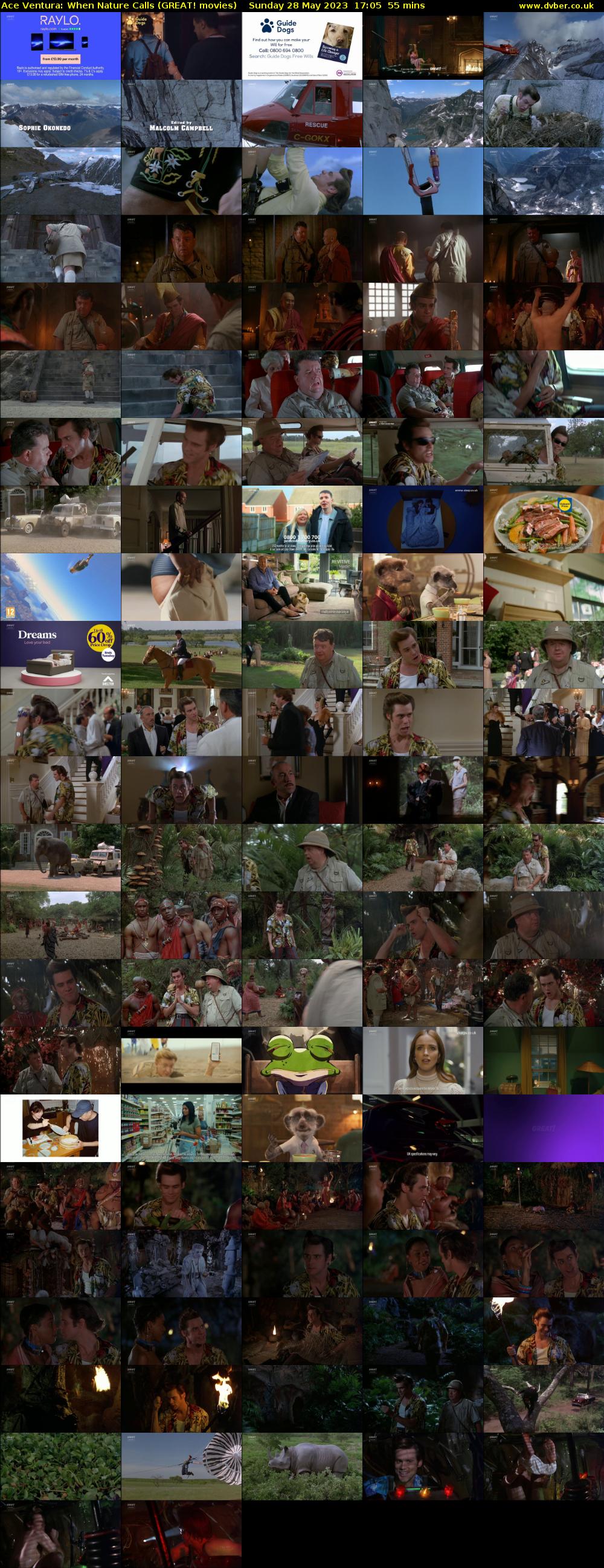 Ace Ventura: When Nature Calls (GREAT! movies) Sunday 28 May 2023 17:05 - 18:00