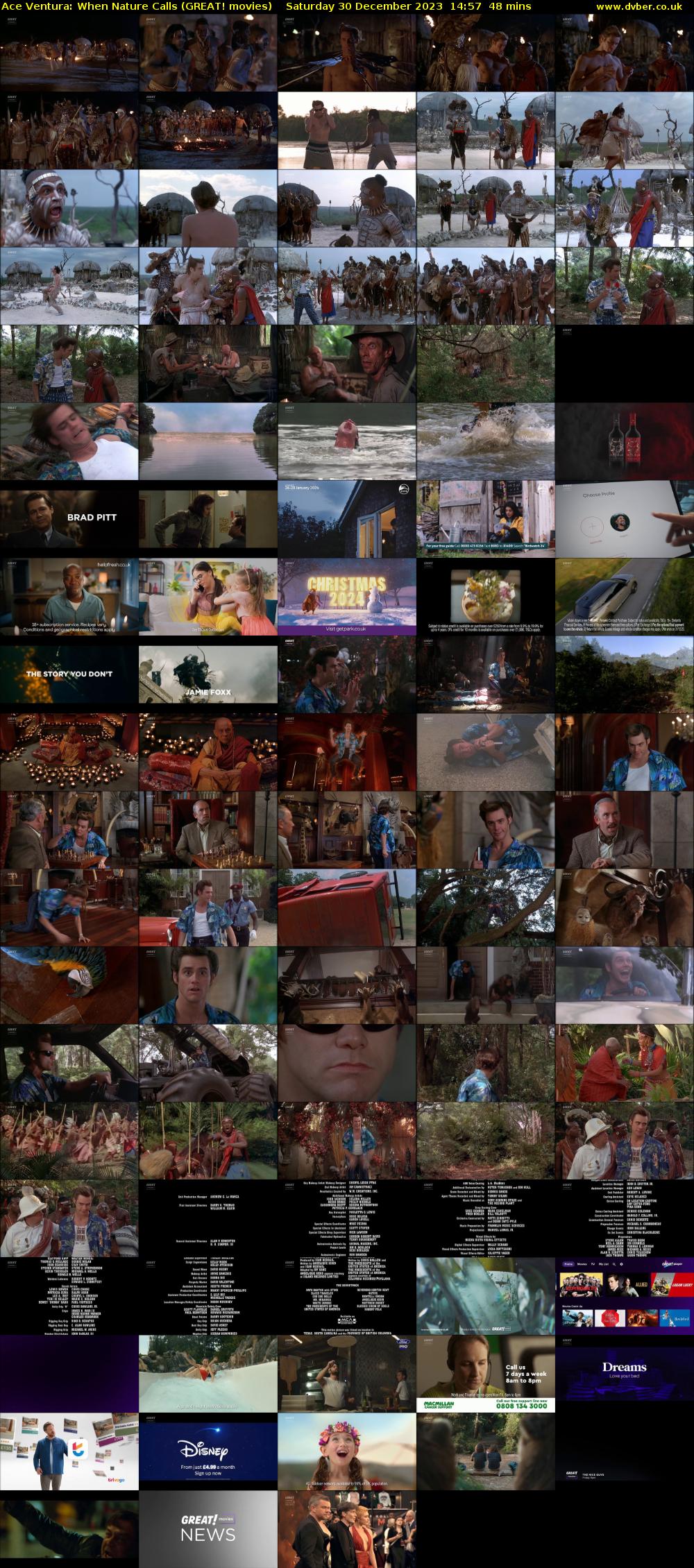 Ace Ventura: When Nature Calls (GREAT! movies) Saturday 30 December 2023 14:57 - 15:45