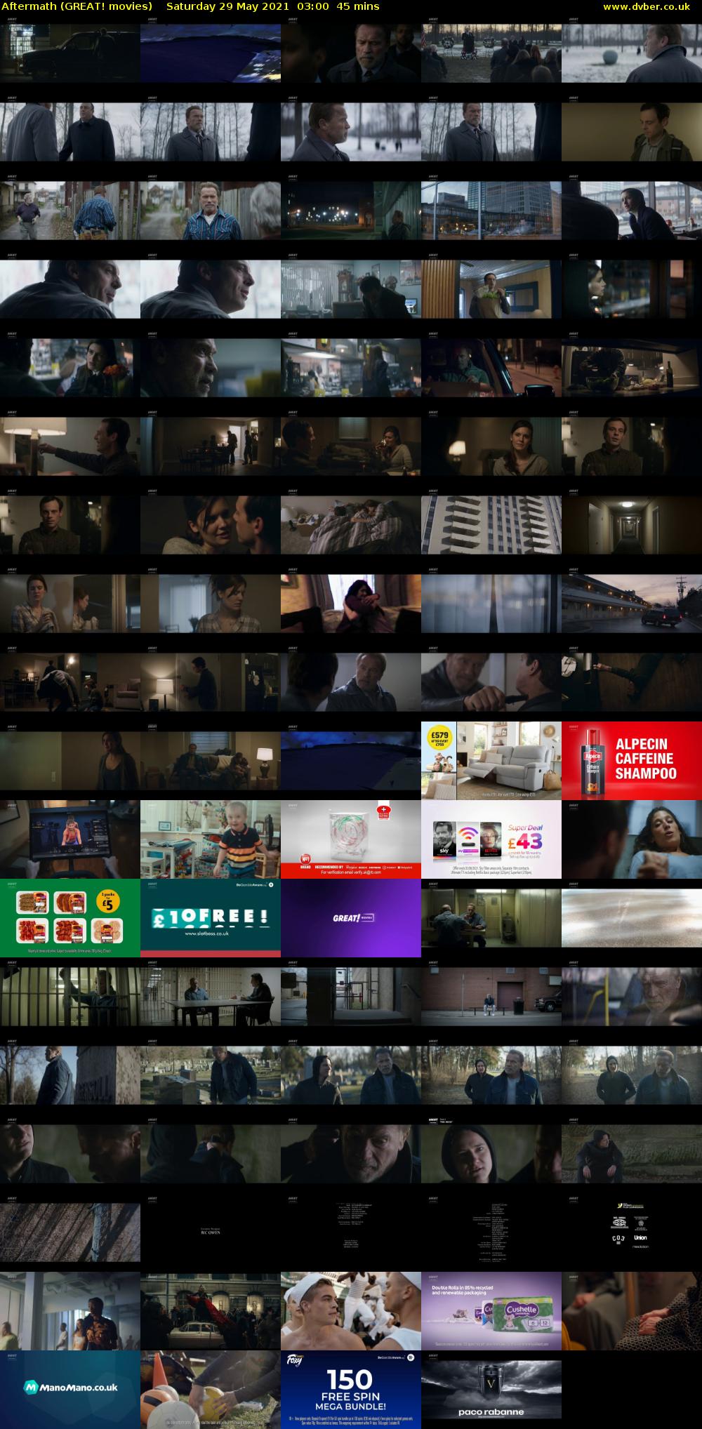 Aftermath (GREAT! movies) Saturday 29 May 2021 03:00 - 03:45