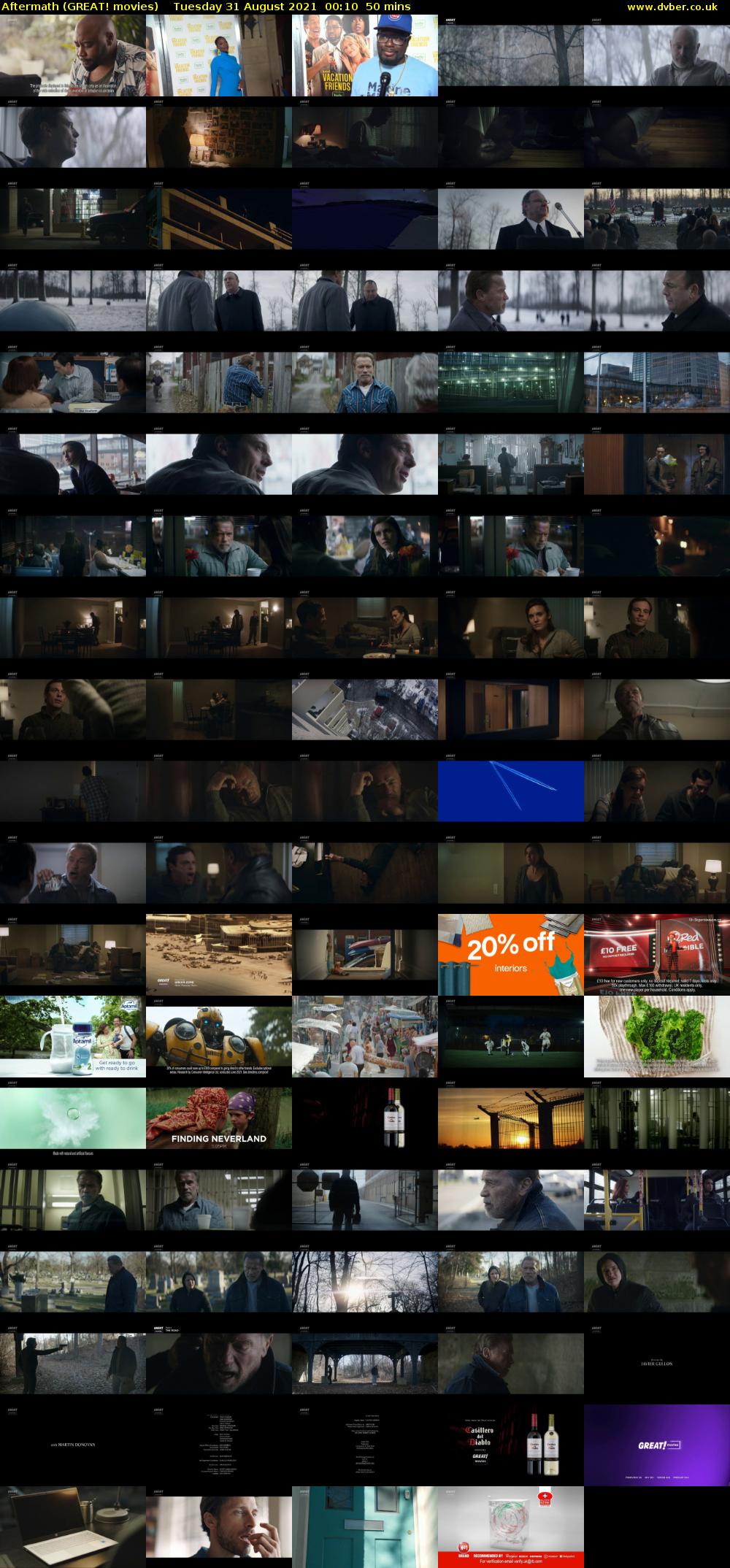 Aftermath (GREAT! movies) Tuesday 31 August 2021 00:10 - 01:00