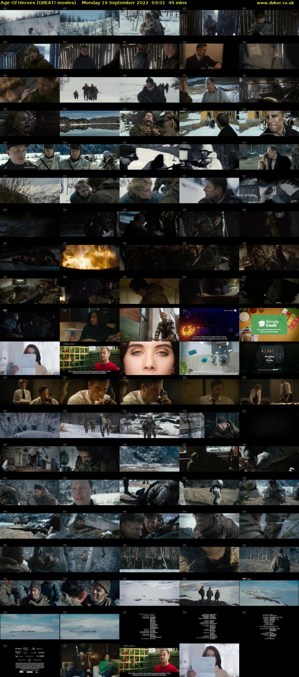 Age Of Heroes (GREAT! movies) Monday 19 September 2022 03:01 - 03:50