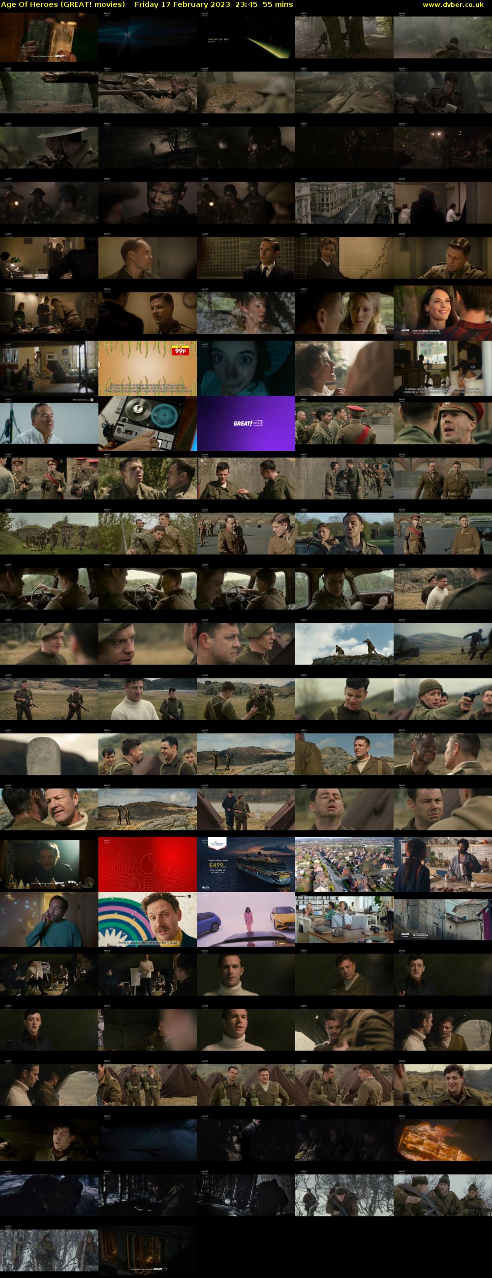 Age Of Heroes (GREAT! movies) Friday 17 February 2023 23:45 - 00:40