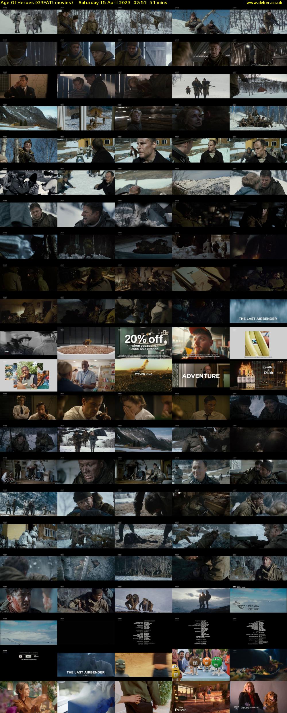 Age Of Heroes (GREAT! movies) Saturday 15 April 2023 02:51 - 03:45
