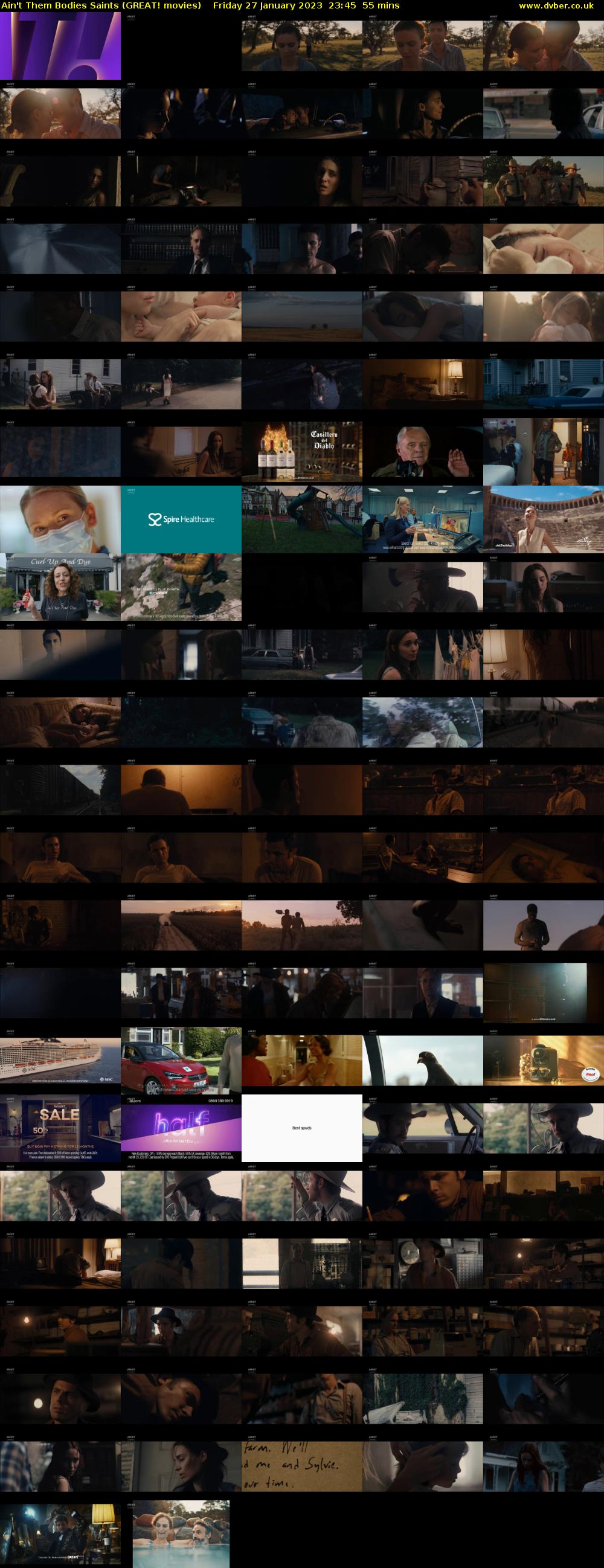 Ain't Them Bodies Saints (GREAT! movies) Friday 27 January 2023 23:45 - 00:40
