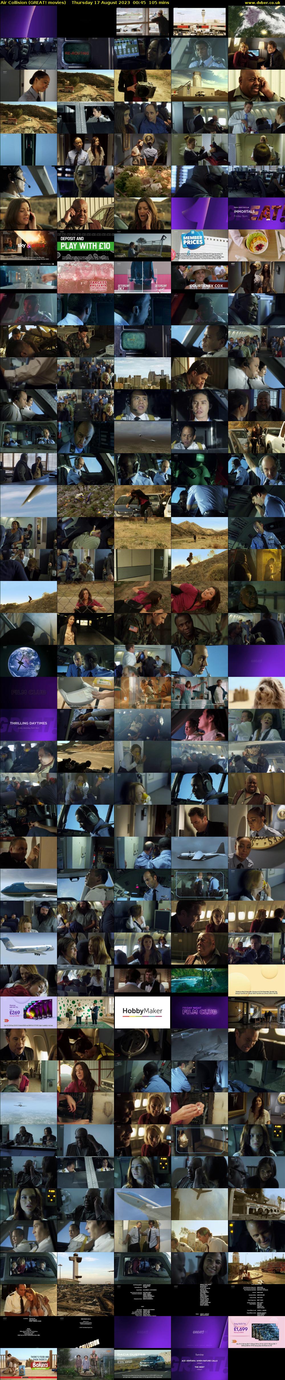 Air Collision (GREAT! movies) Thursday 17 August 2023 00:45 - 02:30