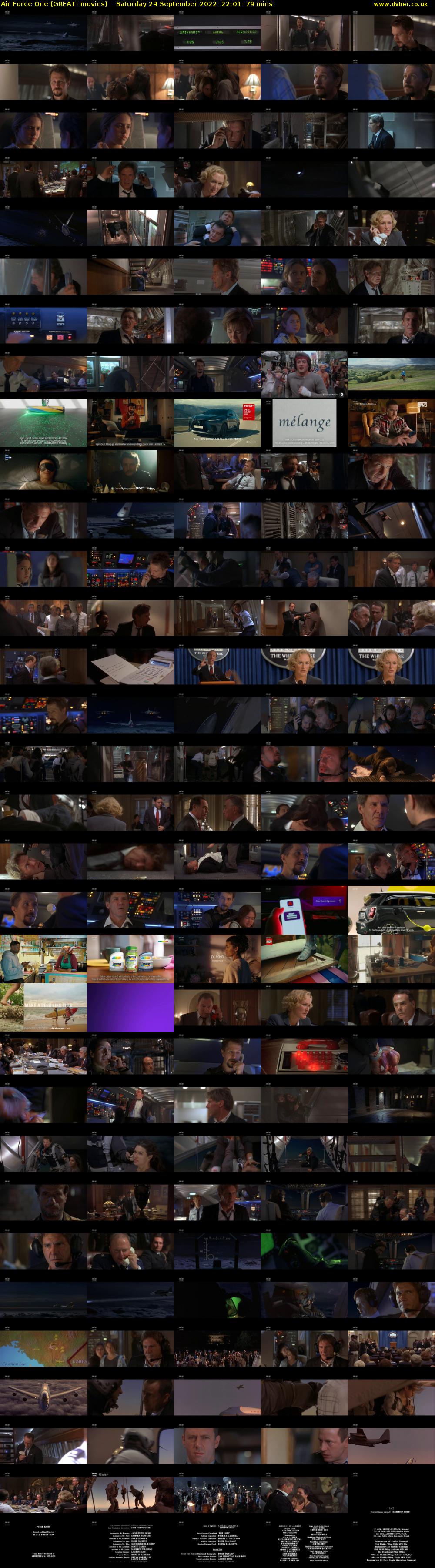 Air Force One (GREAT! movies) Saturday 24 September 2022 22:01 - 23:20